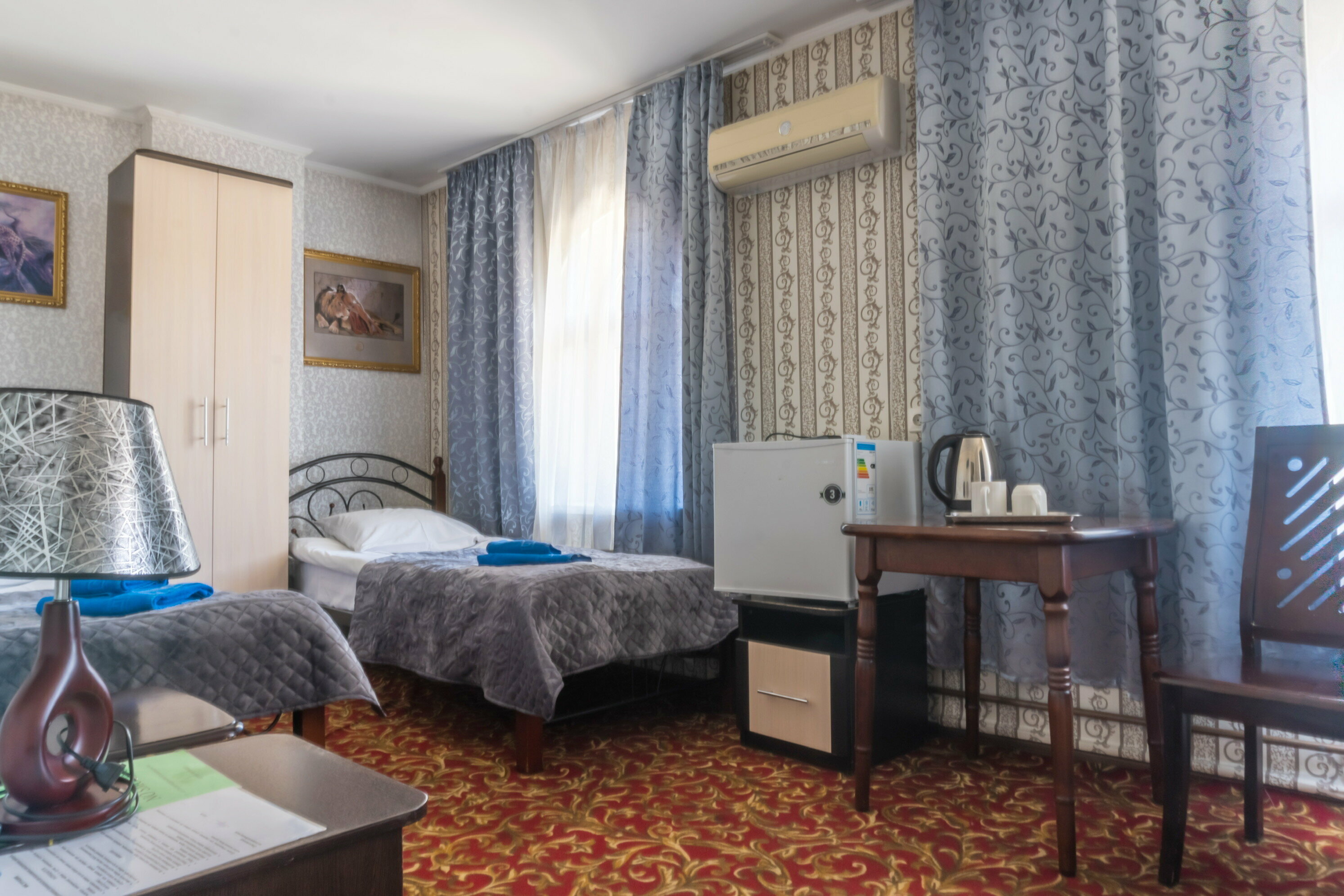 Двухместный номер Делюкс с 2 двуспальными кроватями