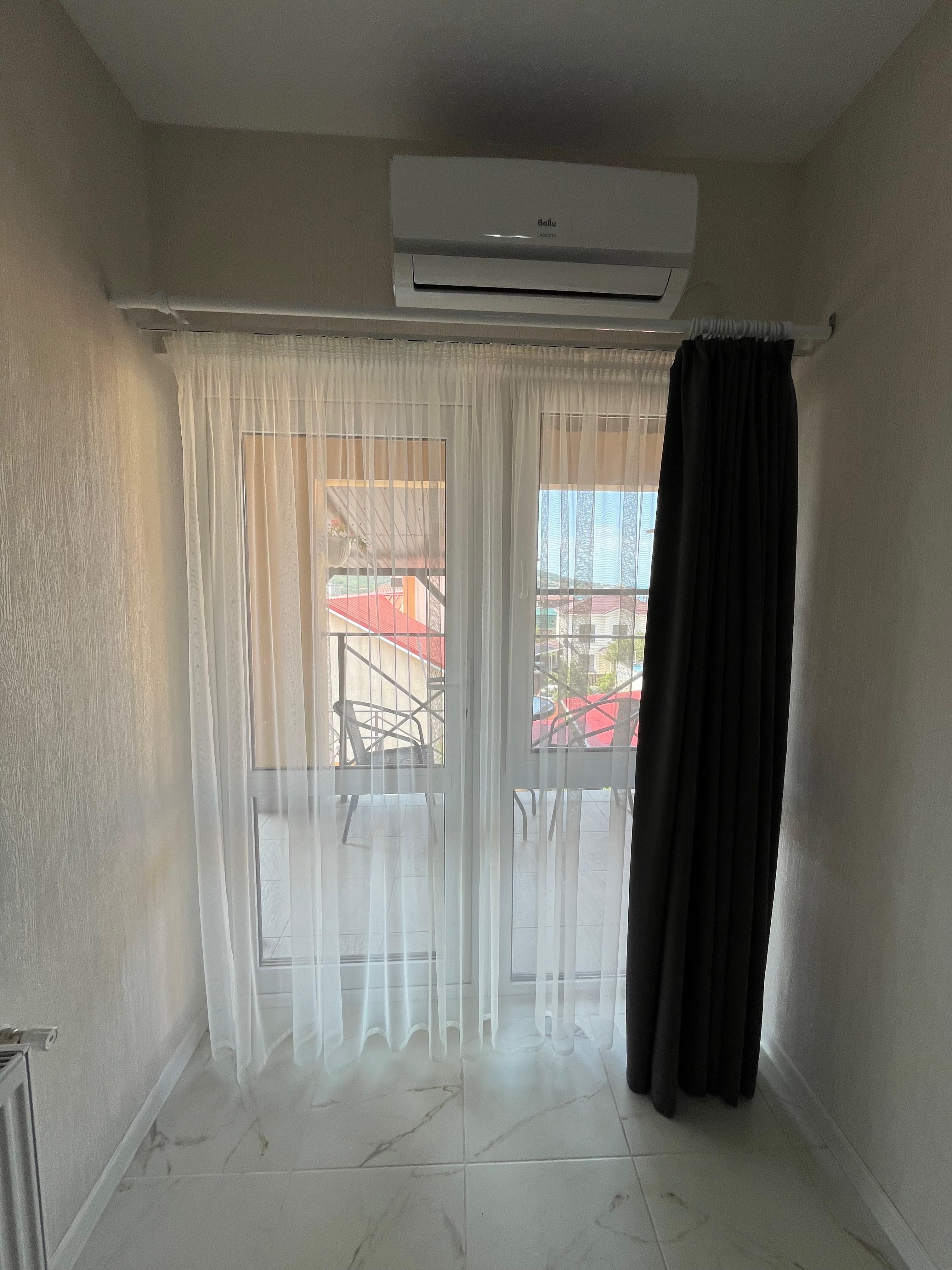 Двухместный номер Делюкс с 1 кроватью и балконом, вид на море