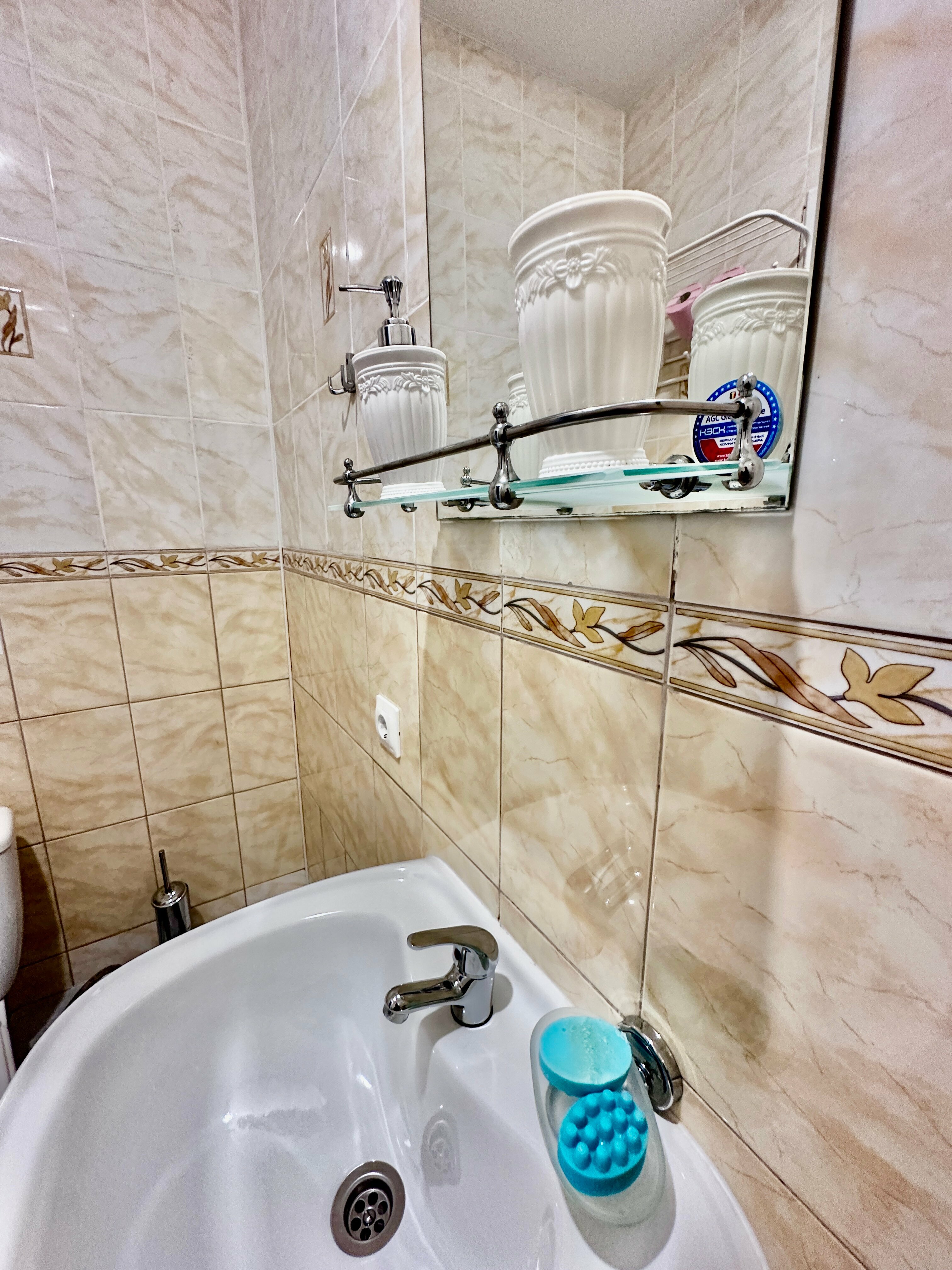 Двухместный номер с 1 кроватью и балконом