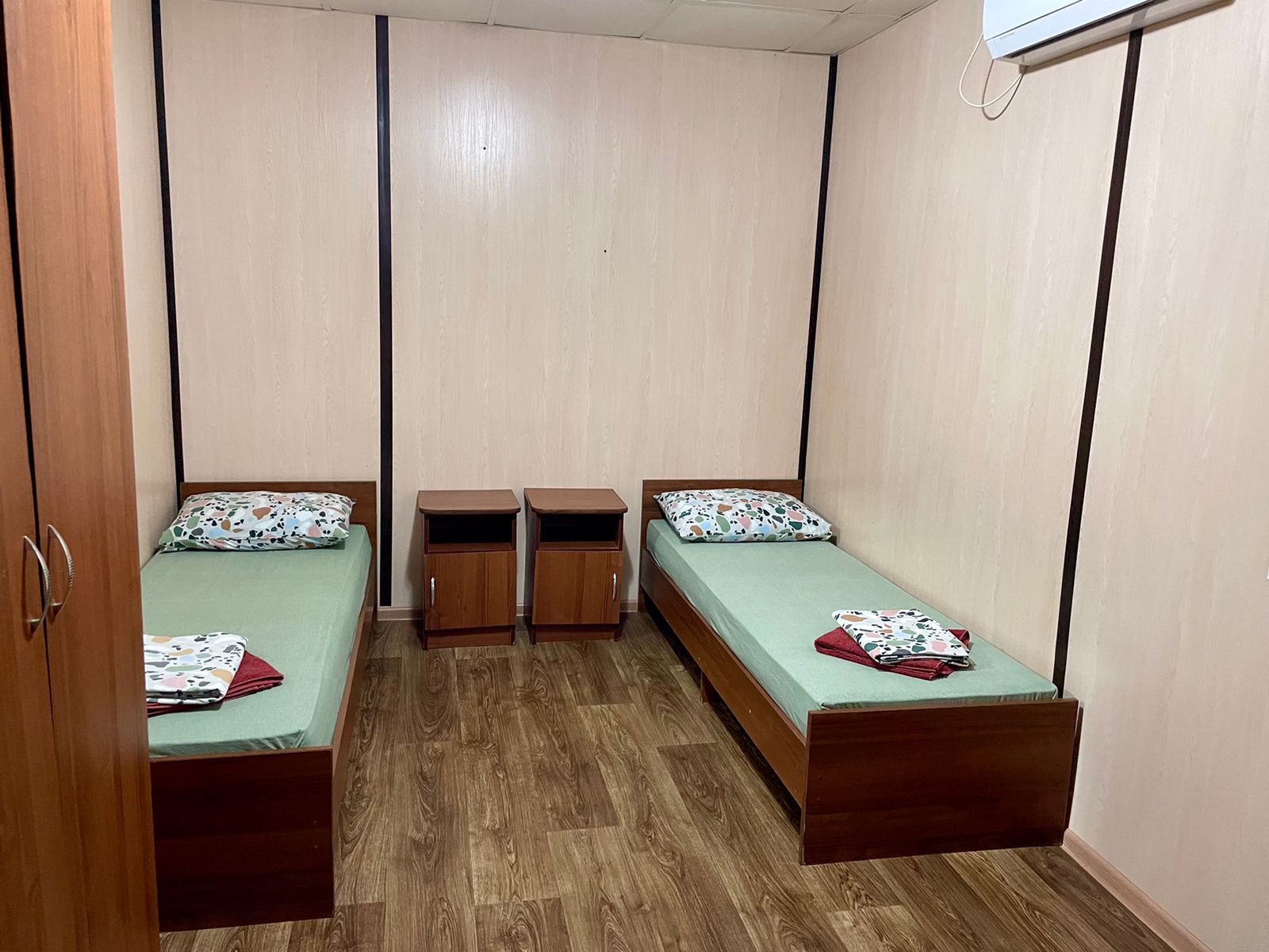 Двухместный номер с 2 отдельными кроватями и балконом