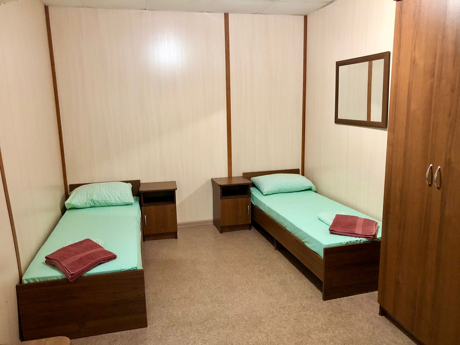 Двухместный номер с 2 отдельными кроватями и балконом