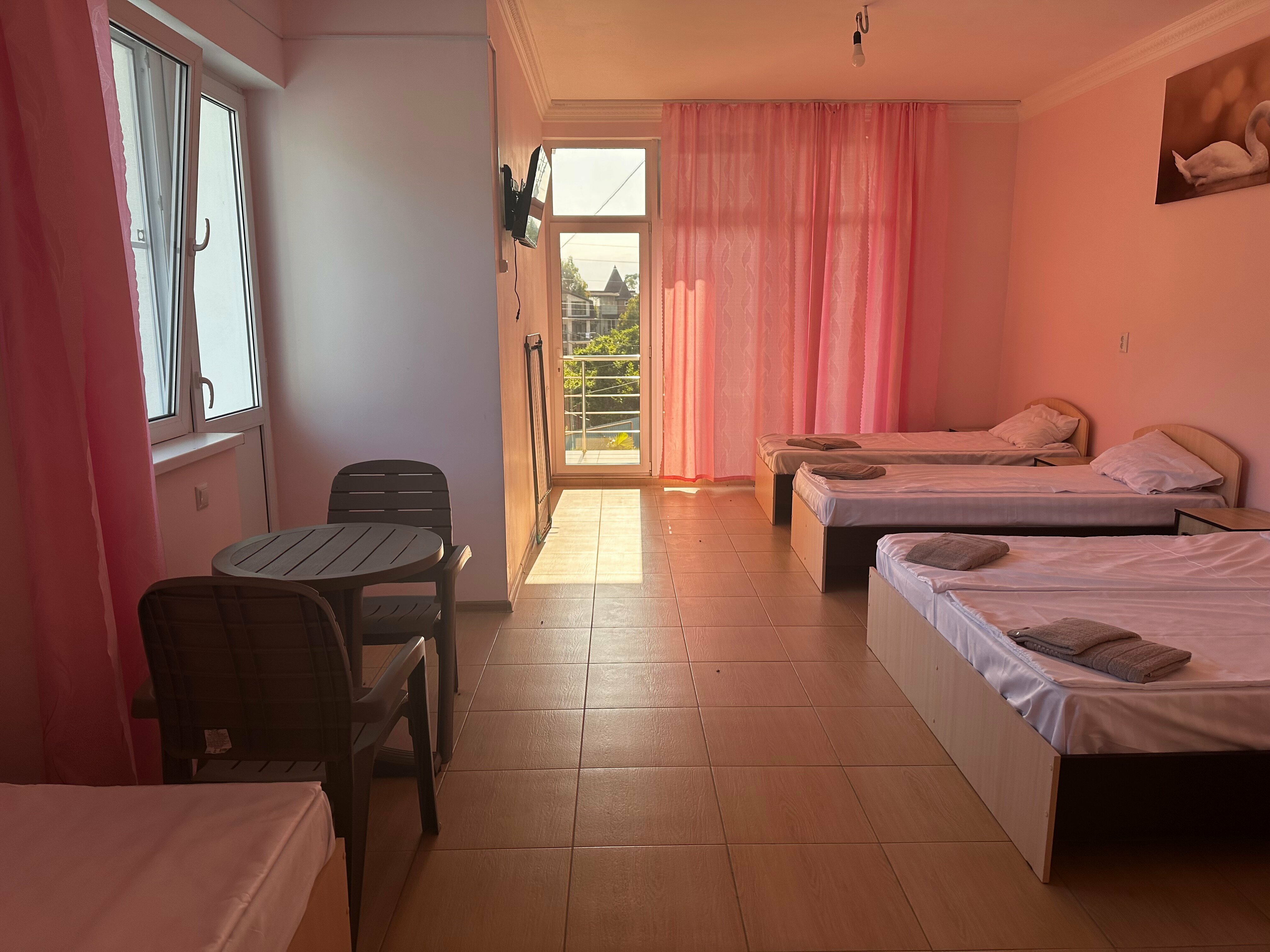 Семейный номер с ванной комнатой