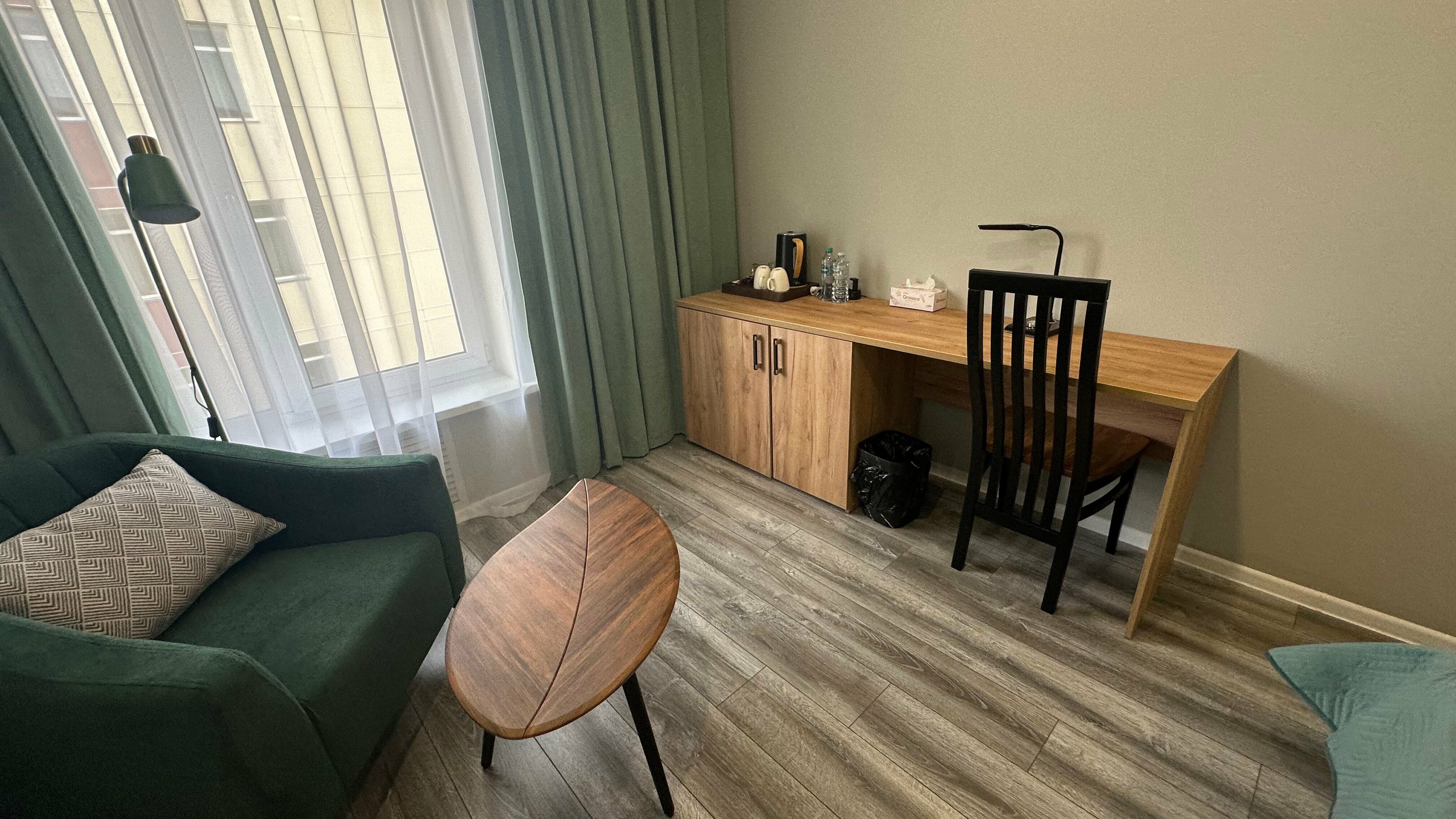 Номер 4 Двухместный номер Стандарт с одной кроватью и собственной ванной комнатой