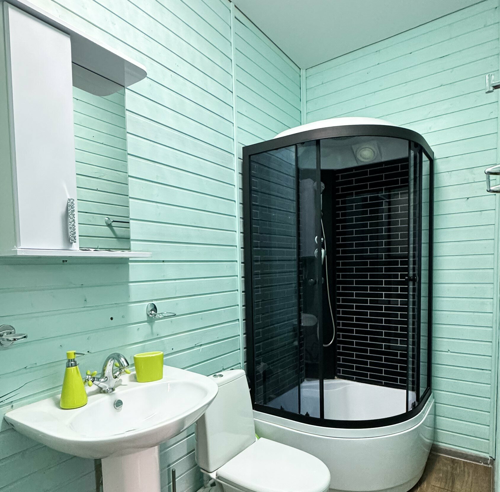 Шале Макси с двумя спальнями и кухней-гостиной