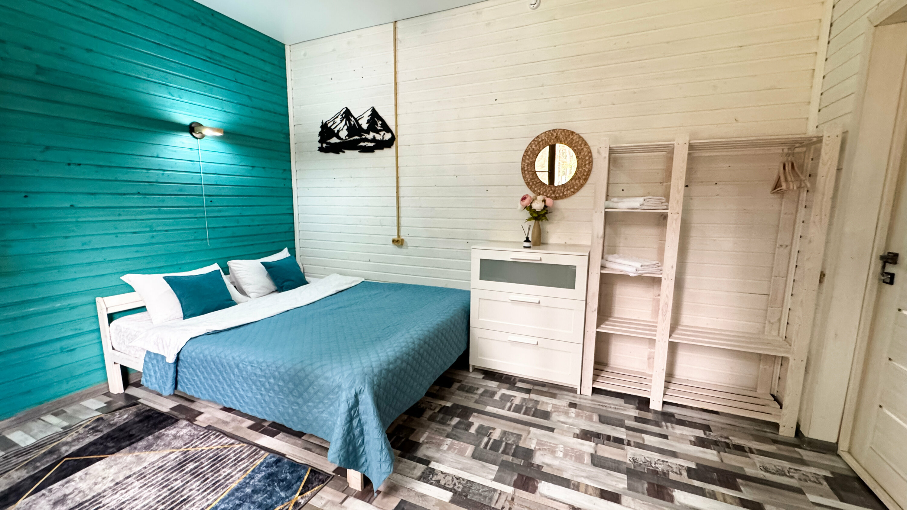 Шале Макси с двумя спальнями и кухней-гостиной