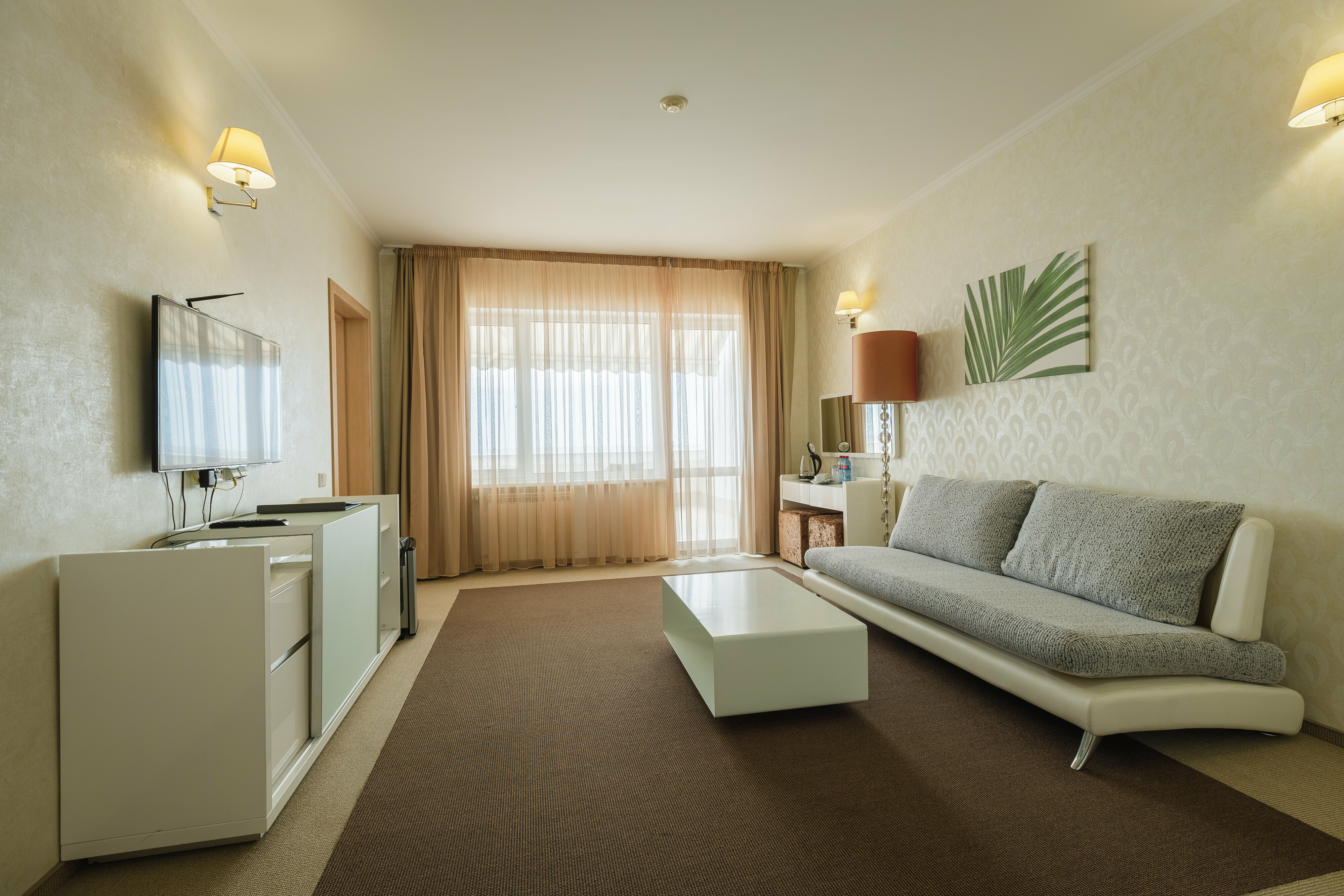 Четырехместный номер с видом на море