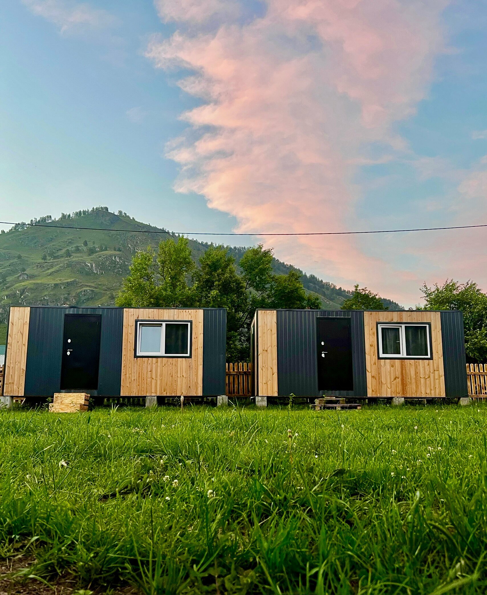 Дом с видом на горы