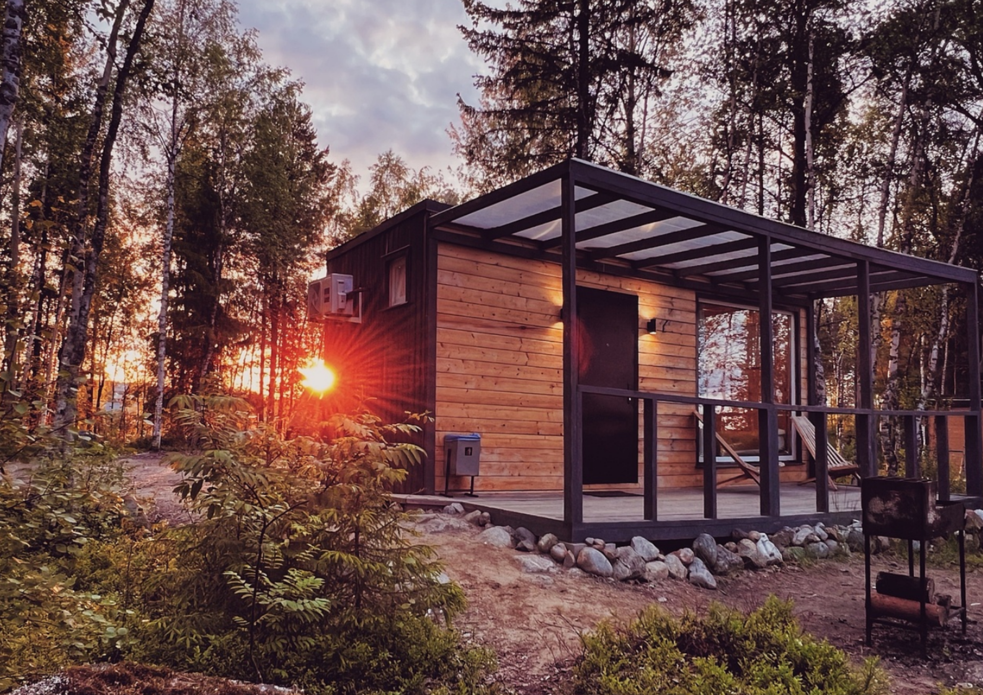 Двухместный номер с 1 кроватью и террасой