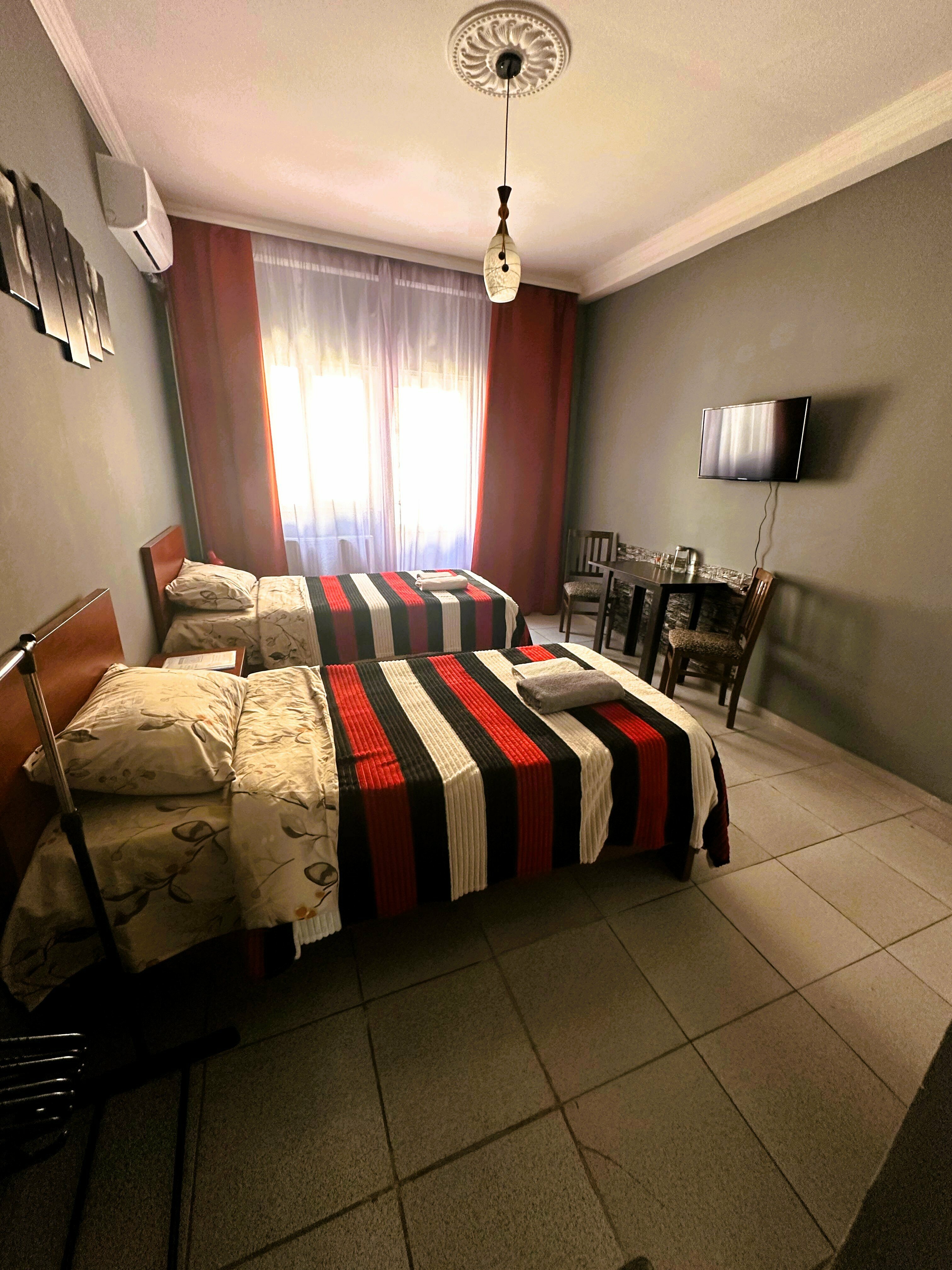 Двухместный номер с 2 отдельными кроватями и террасой