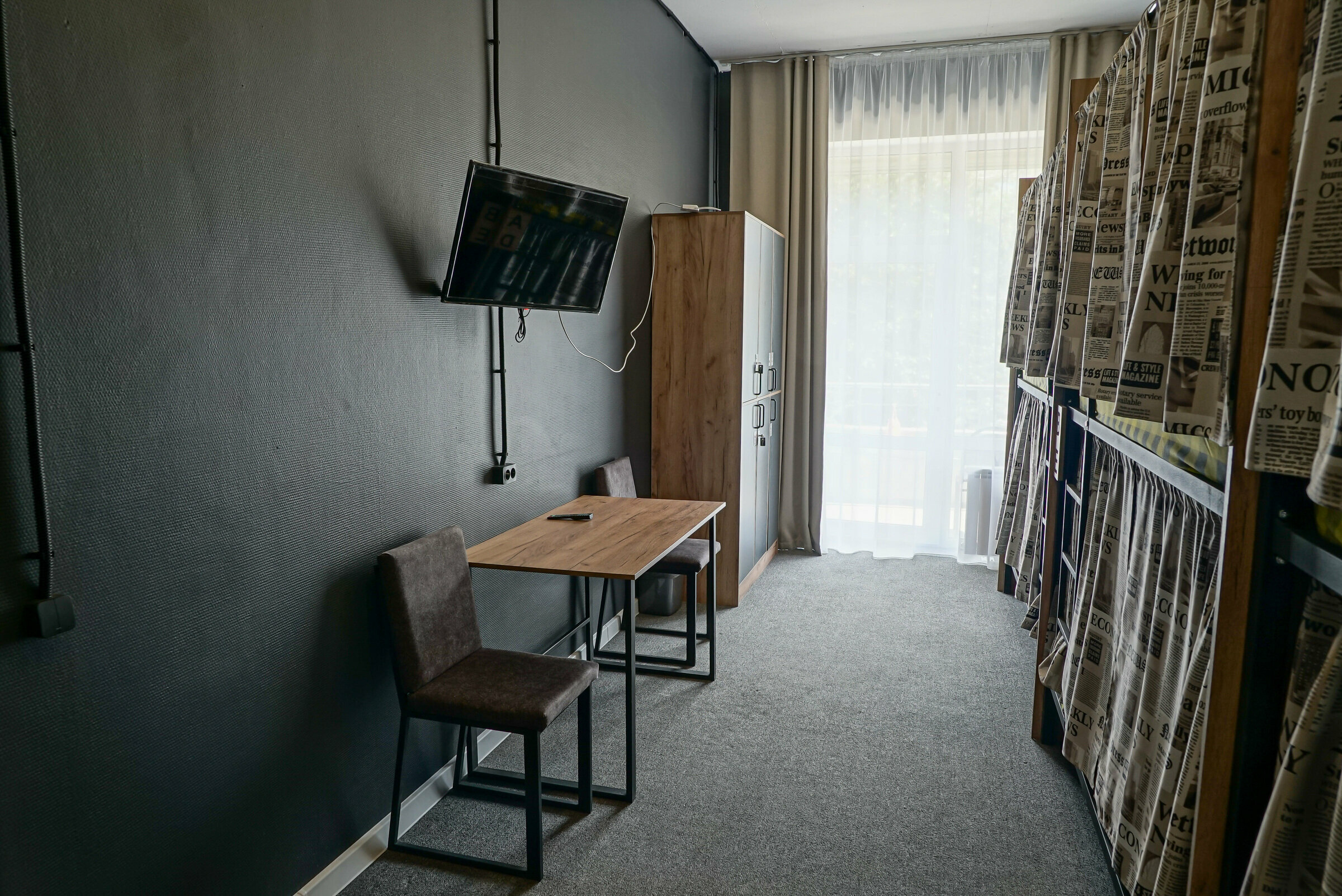 Общий 6-местный номер для мужчин и женщин