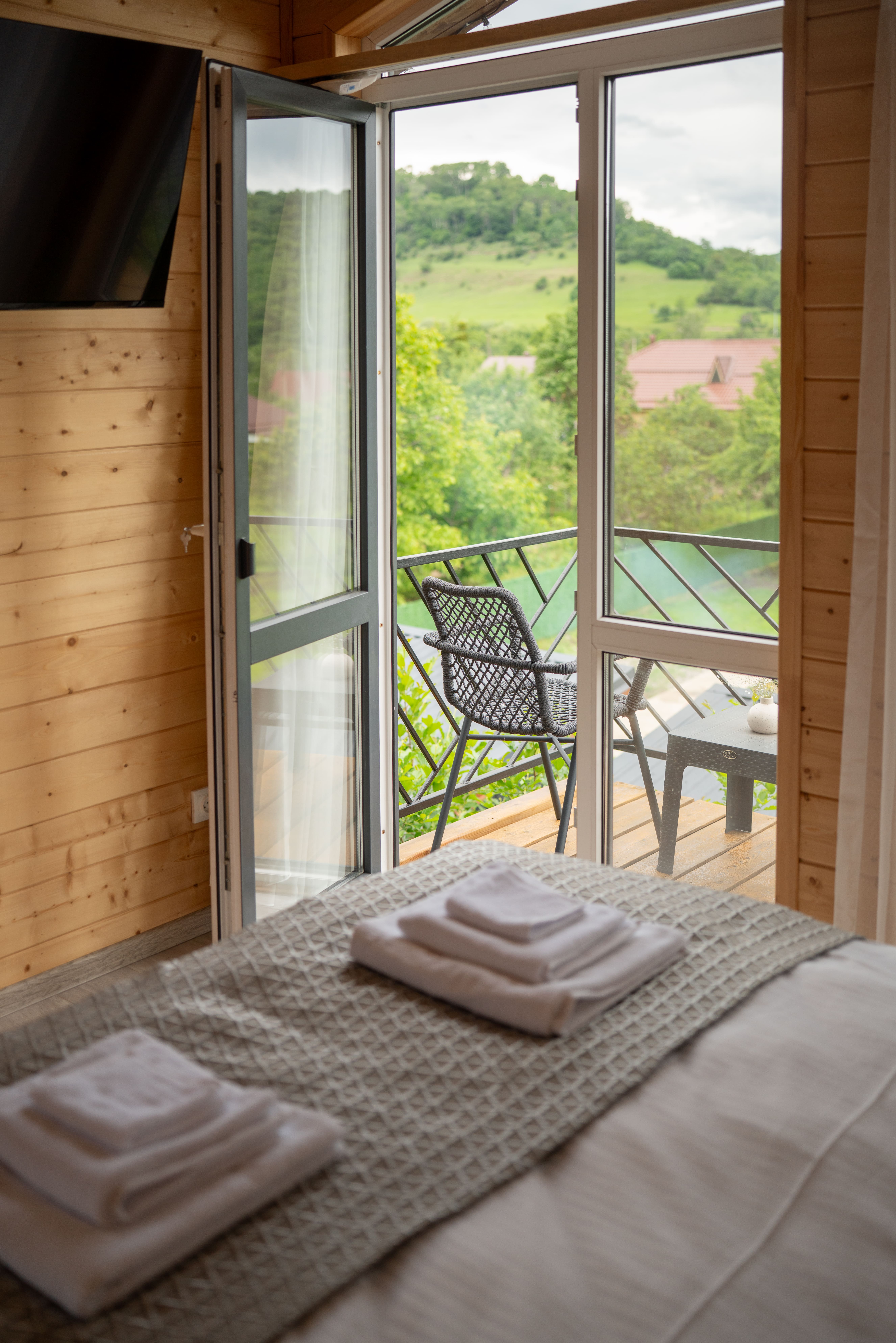 Двухместный номер с 1 кроватью и балконом