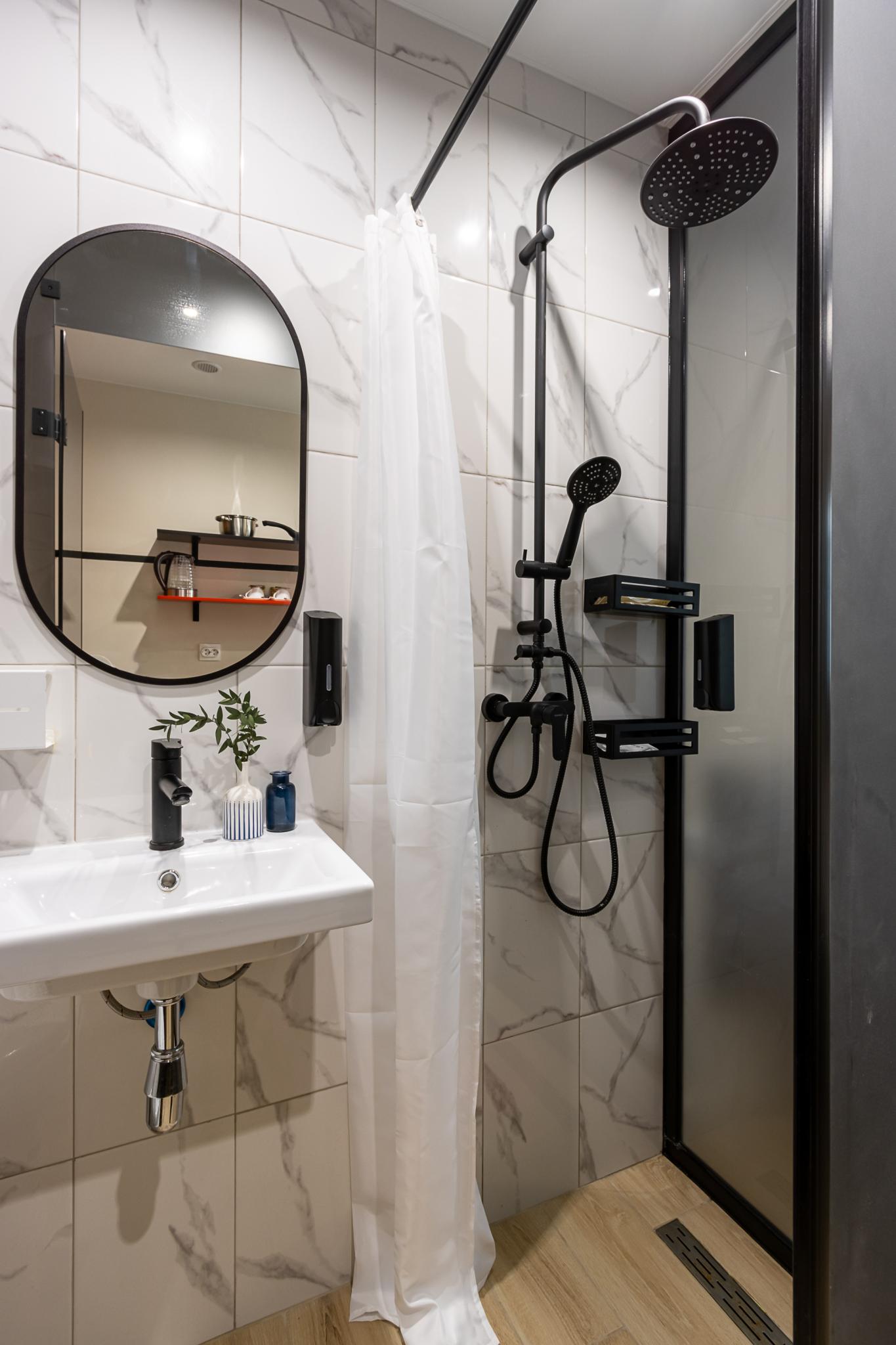 1-комнатные апартаменты стандарт с 1 двуспальной кроватью