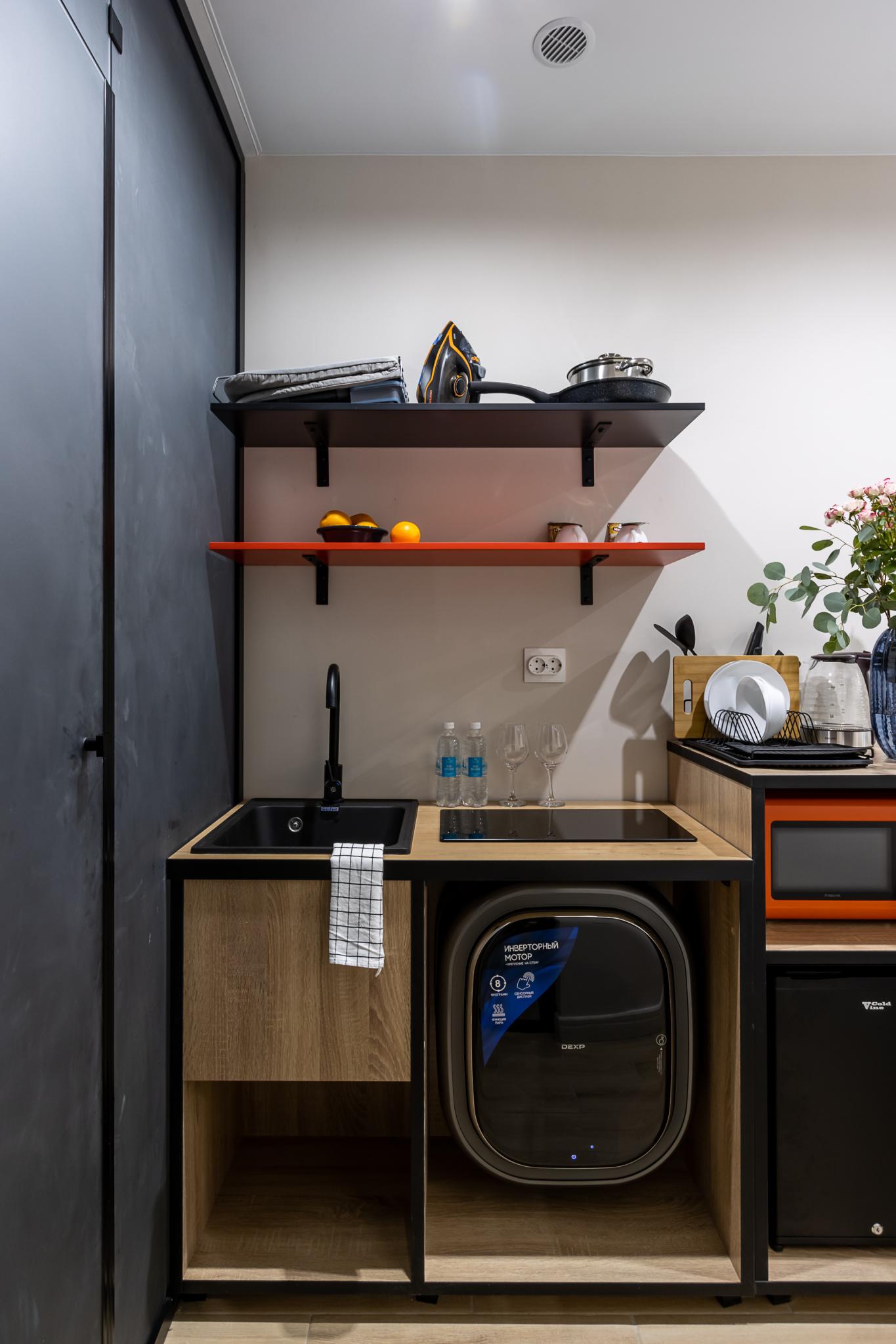 1-комнатные апартаменты стандарт с 1 двуспальной кроватью