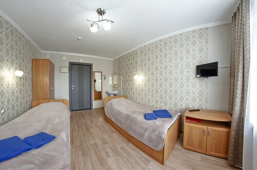 4 категория эконом с 2-мя раздельными кроватями ( в номере раковина)