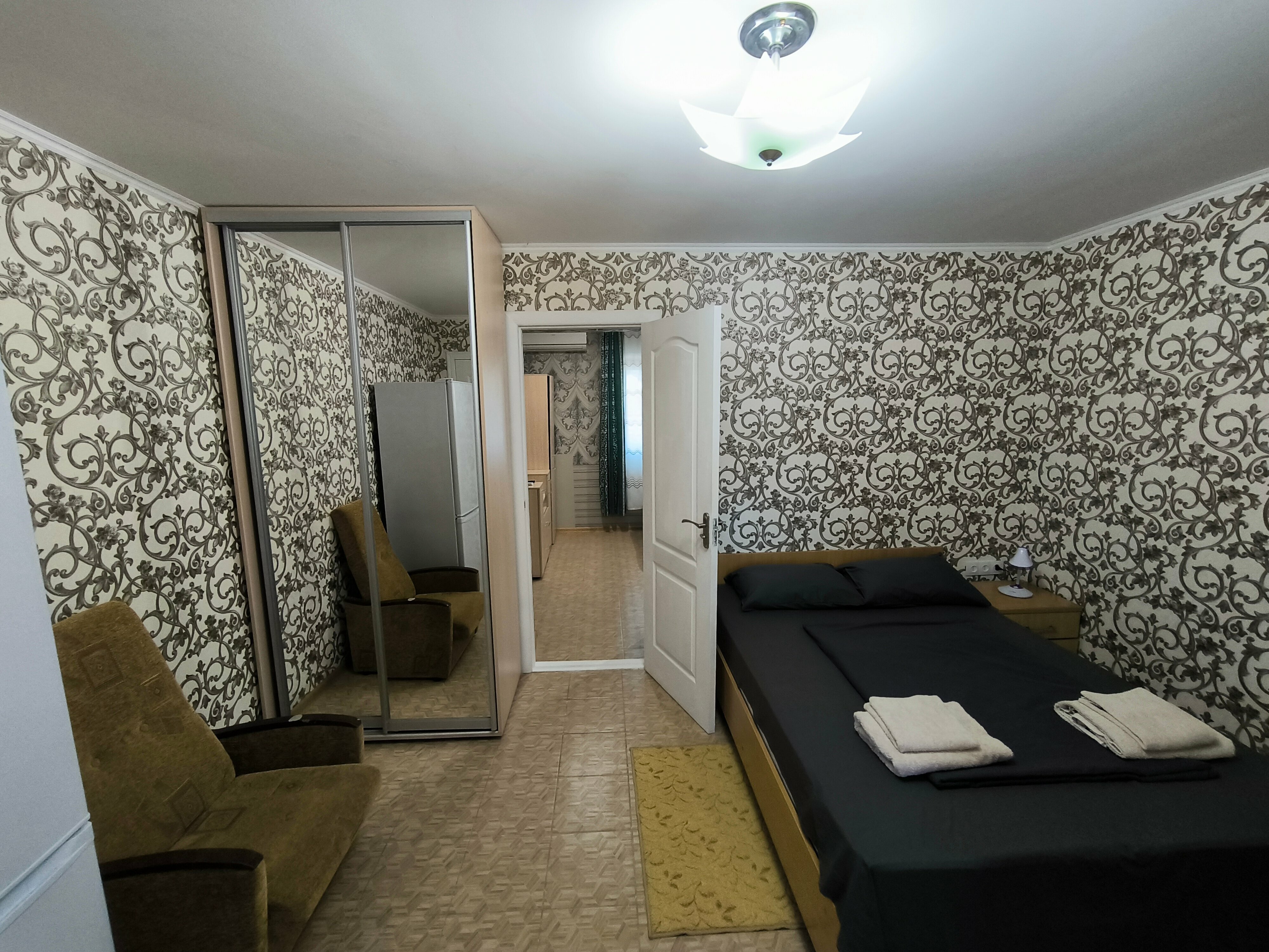 Семейный номер с террасой