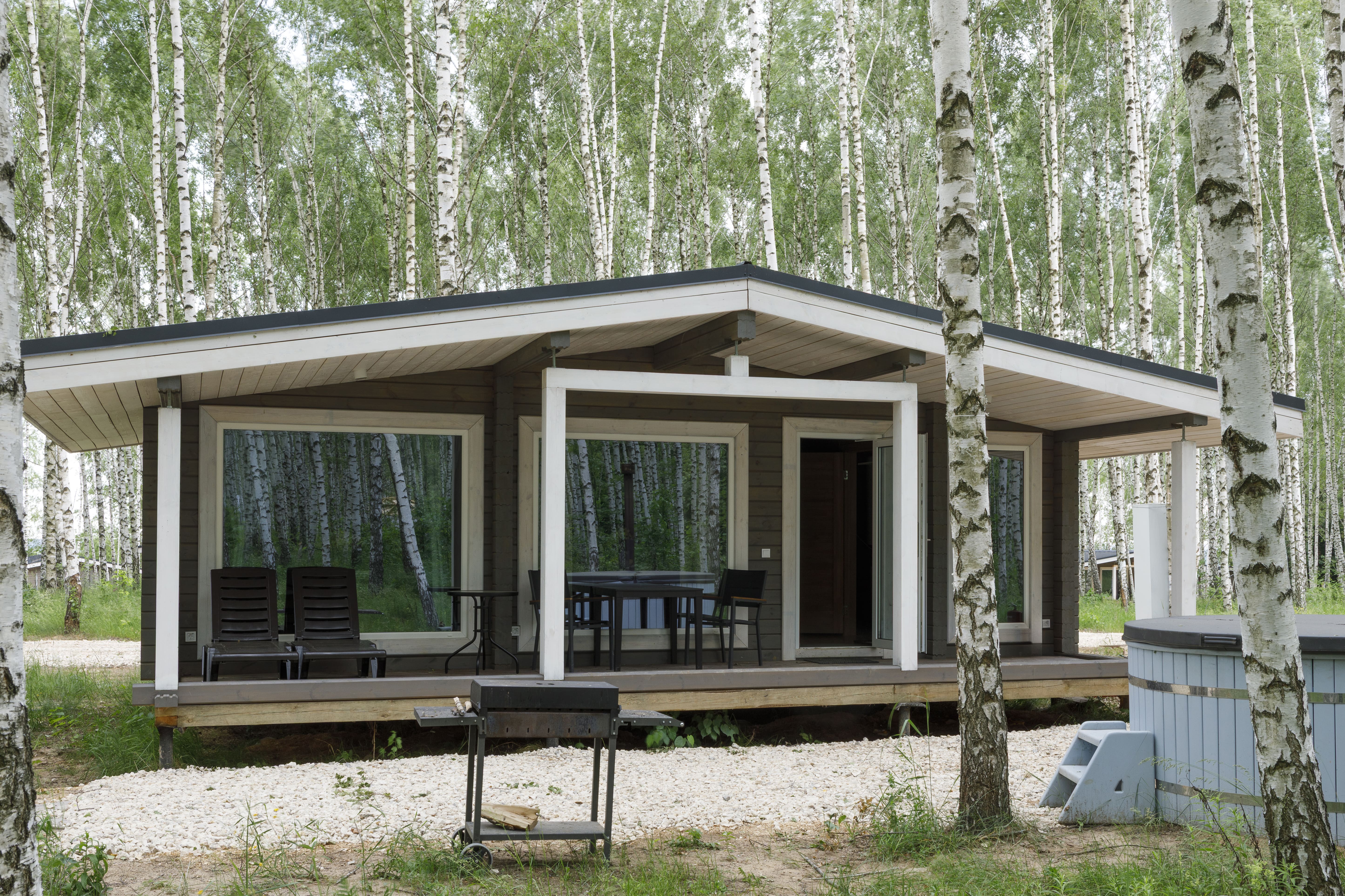 Домик четырехместный рядом с купелью