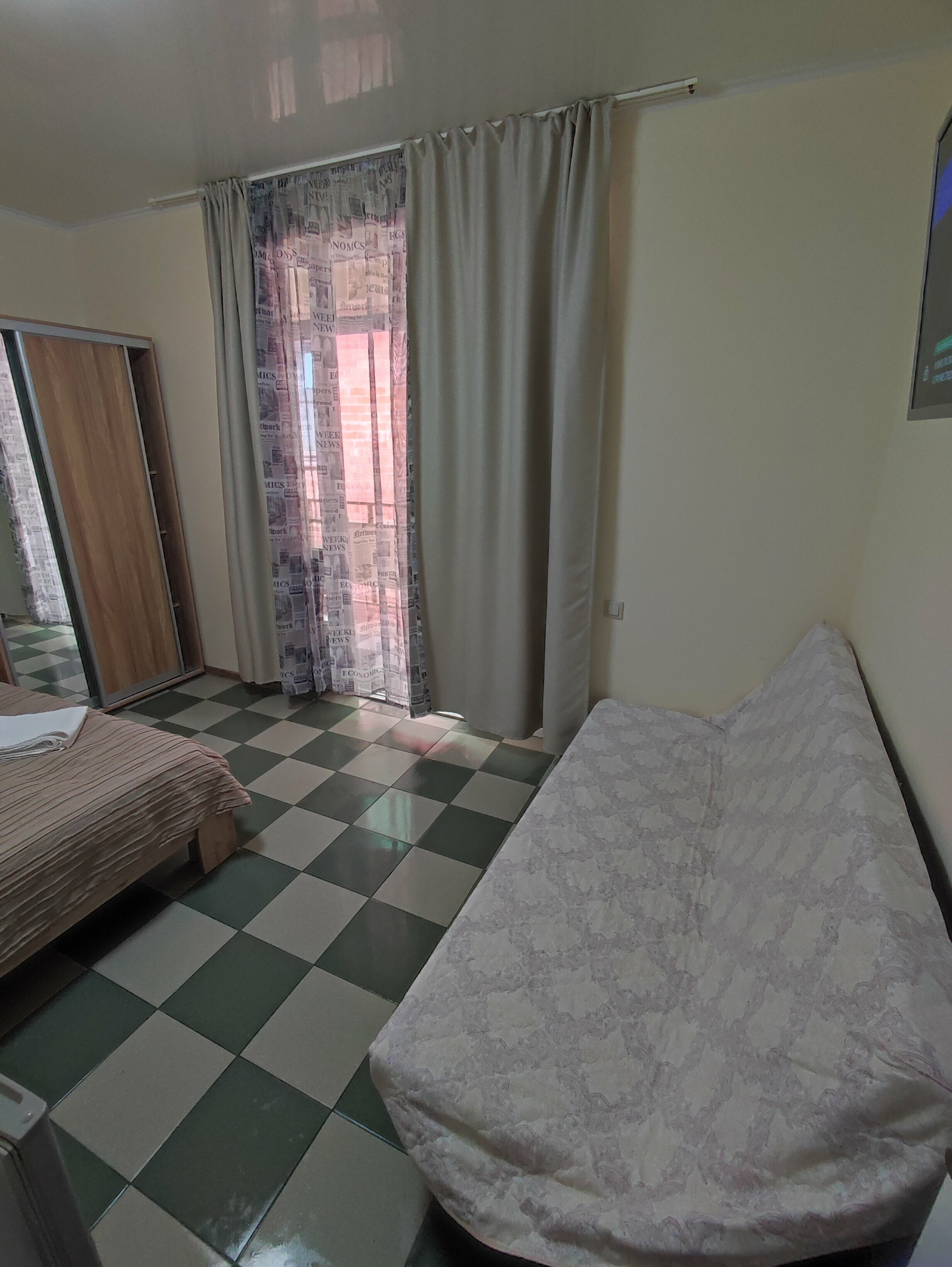 Двухместный номер с 2 отдельными кроватями и душем