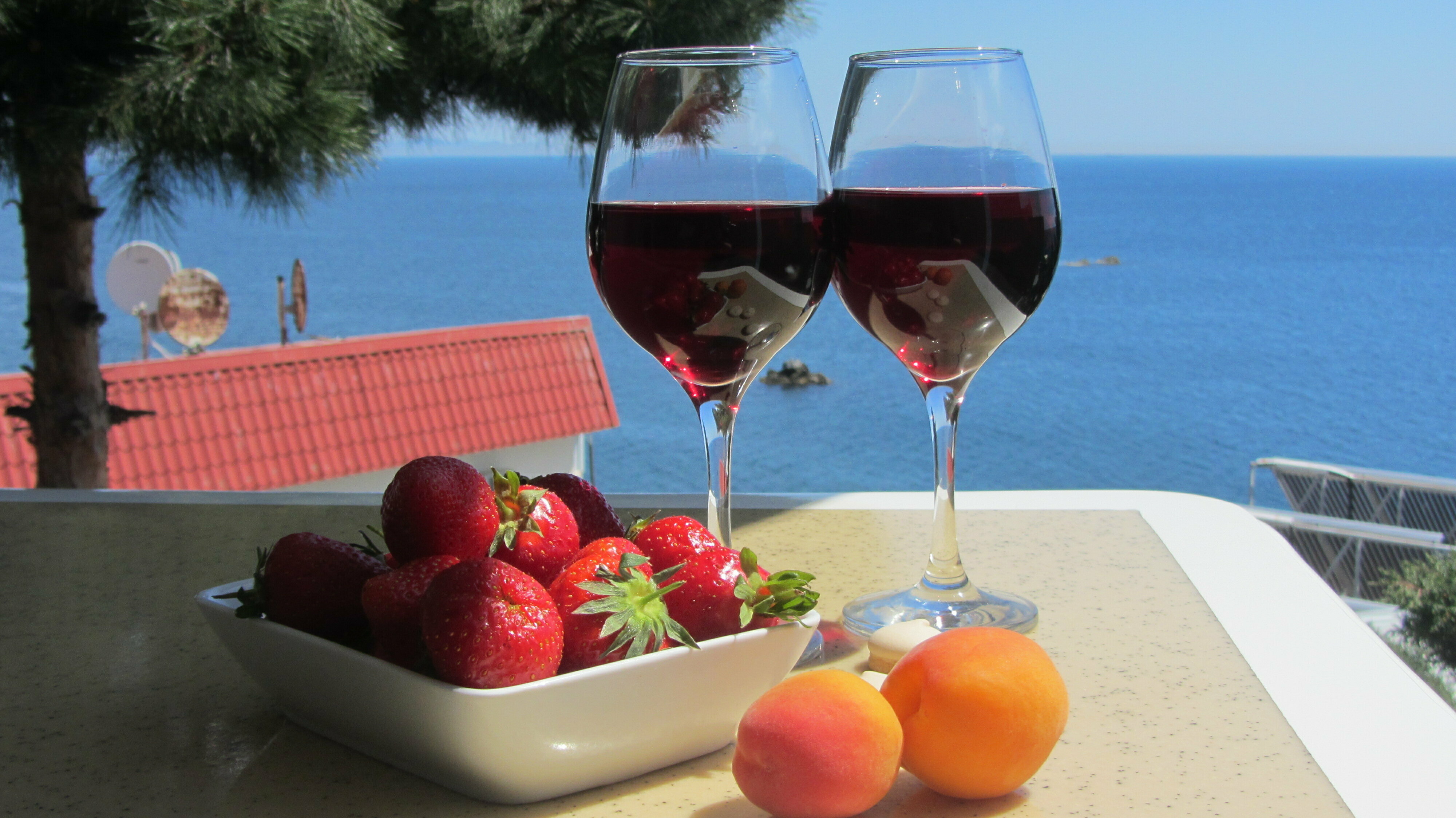 Двухместный номер с 1 кроватью и балконом, вид на море