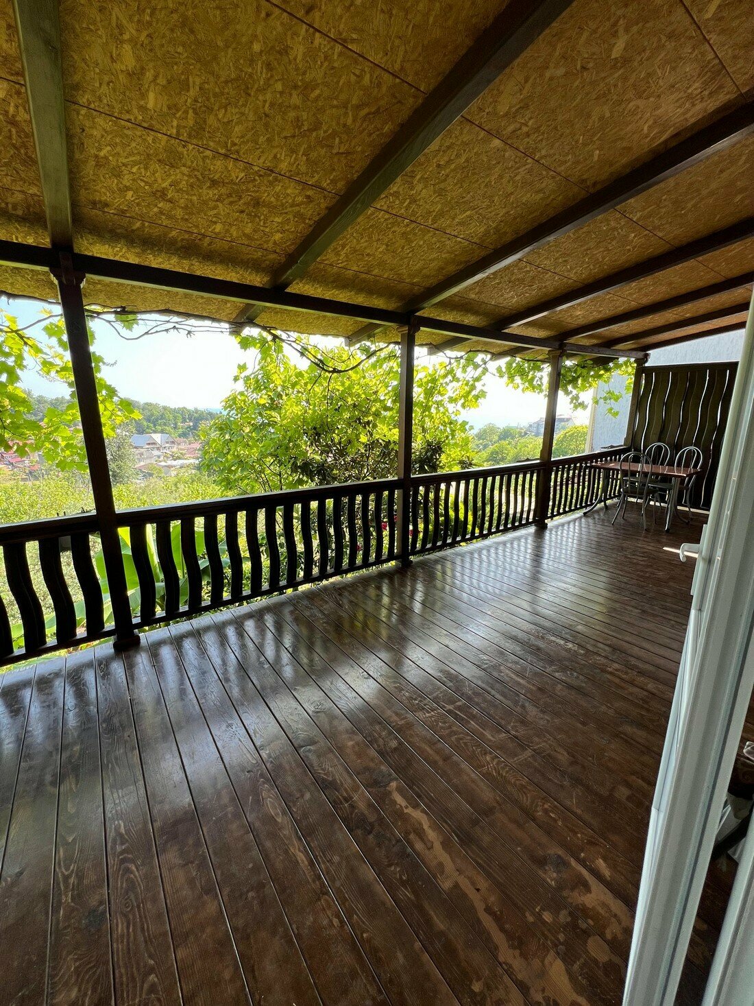 Четырехместный номер с видом на море