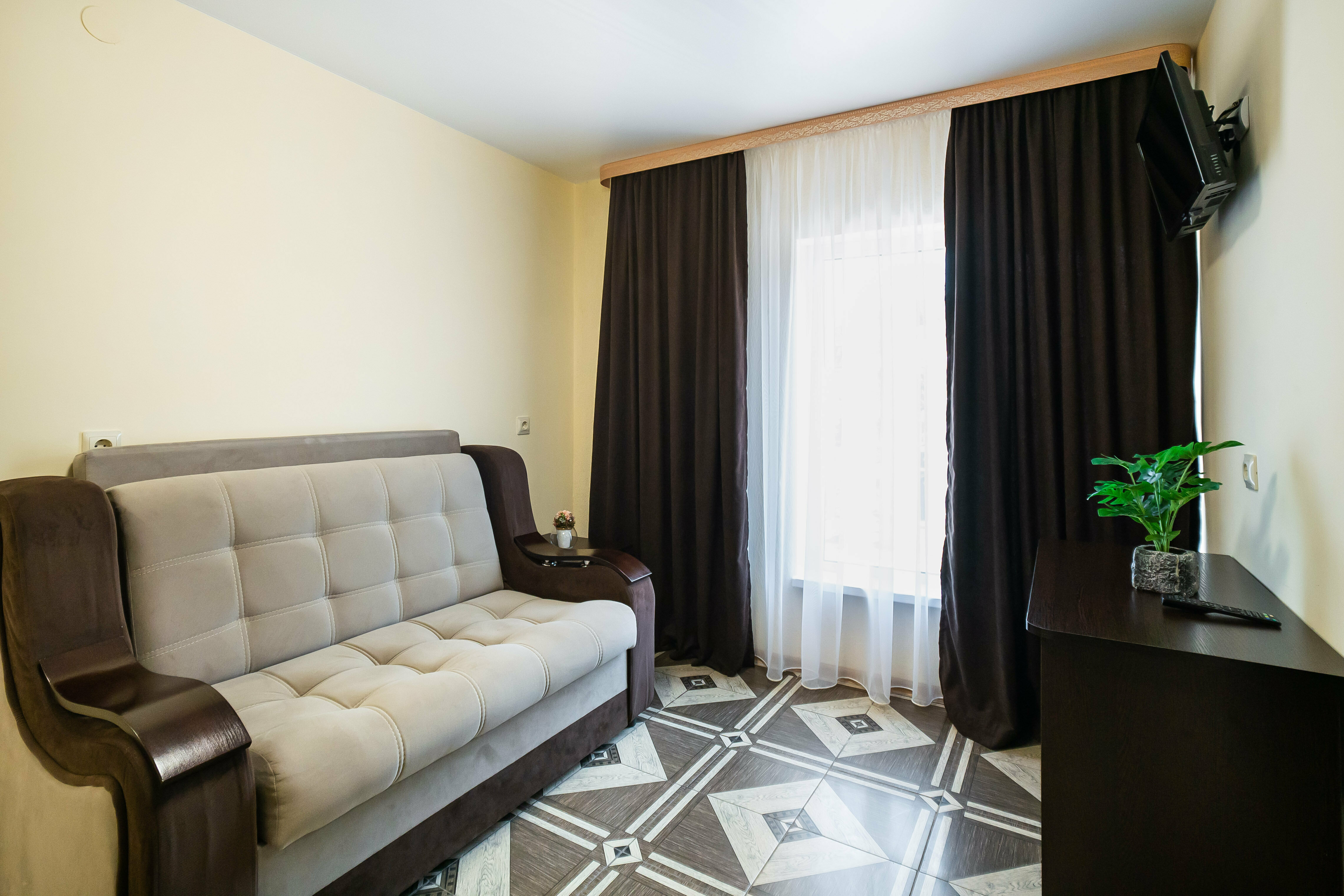 Двухместный номер-студия Делюкс с 1 кроватью