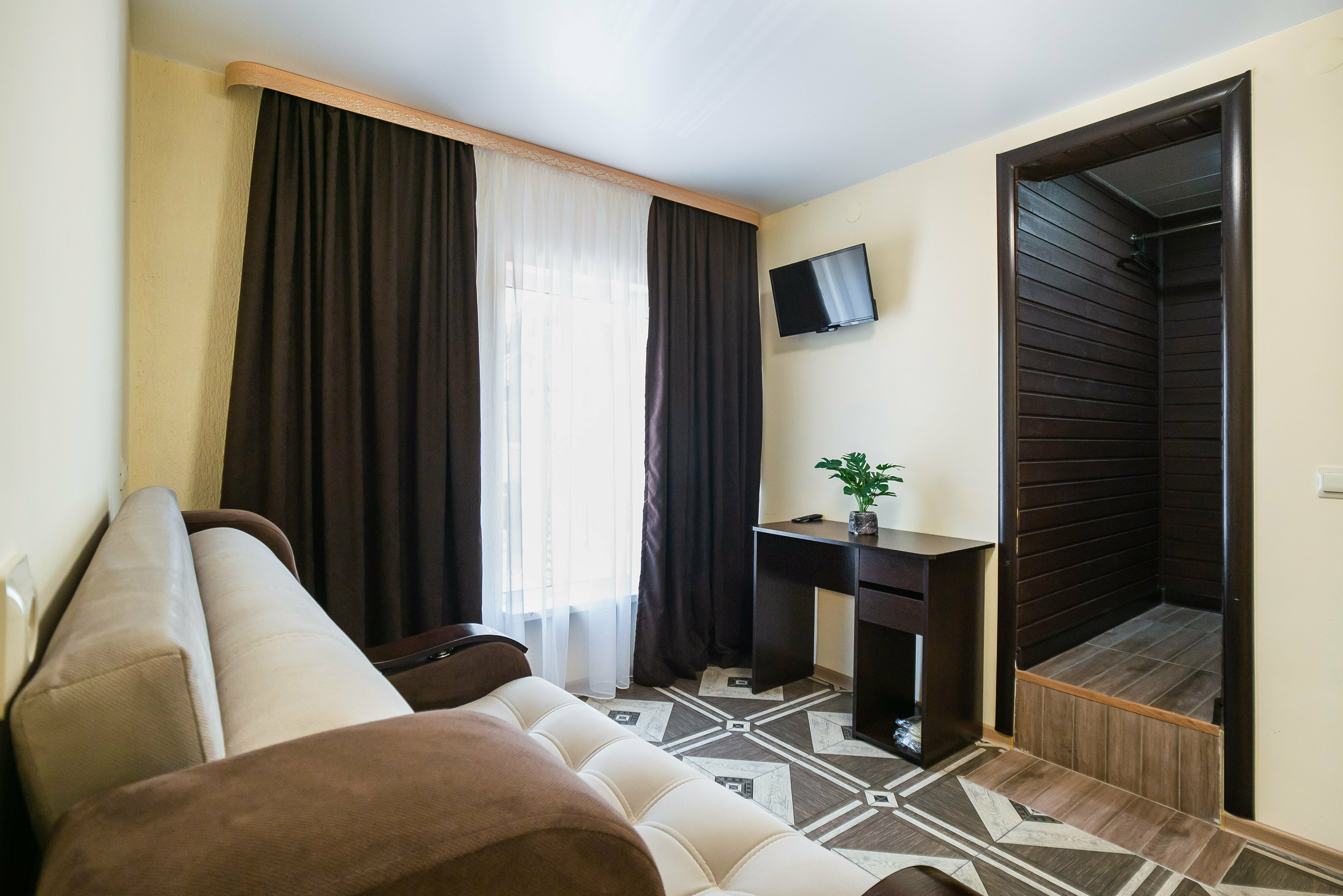 Двухместный номер-студия Делюкс с 1 кроватью