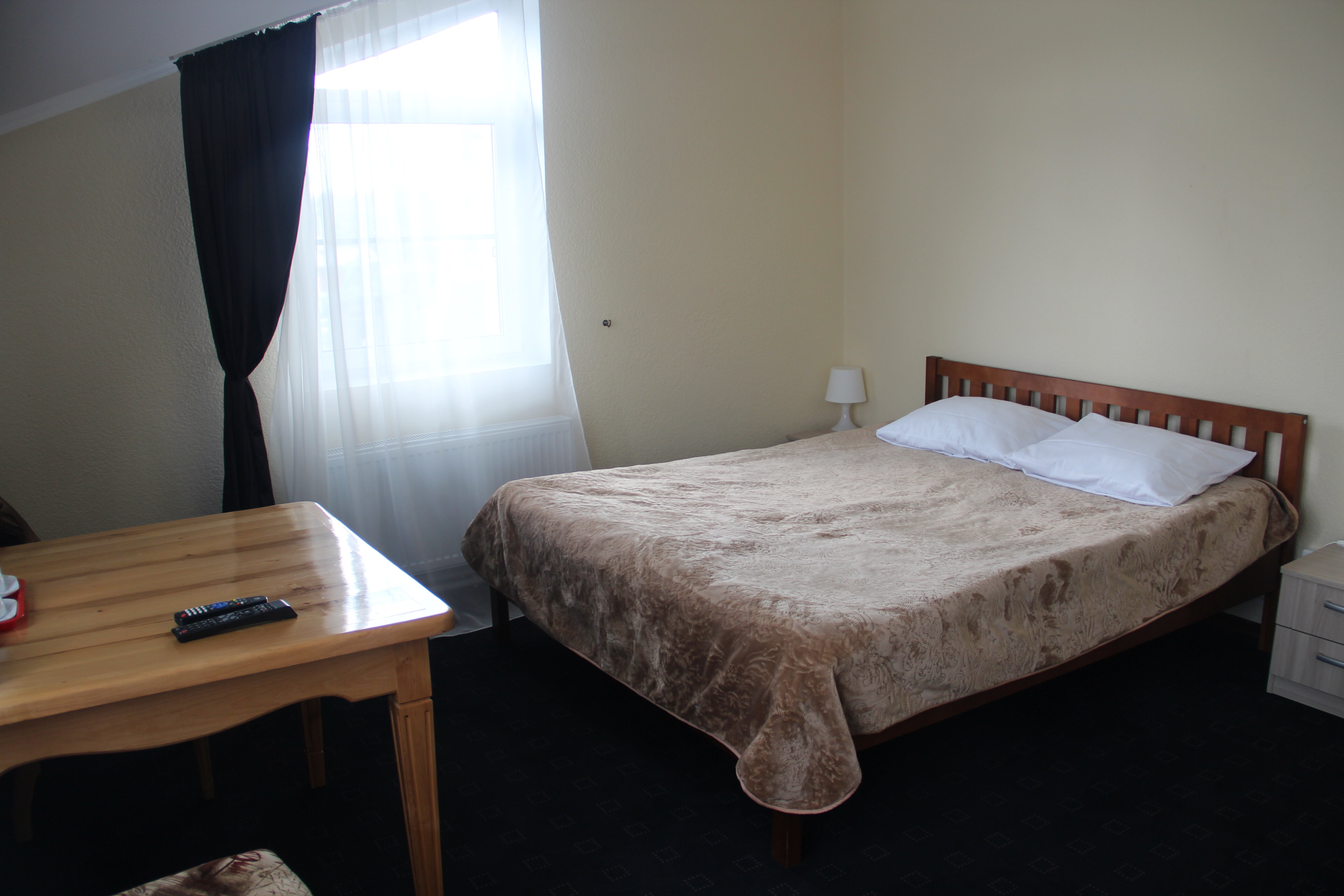 Одноместный номер с двухспальной кроватью