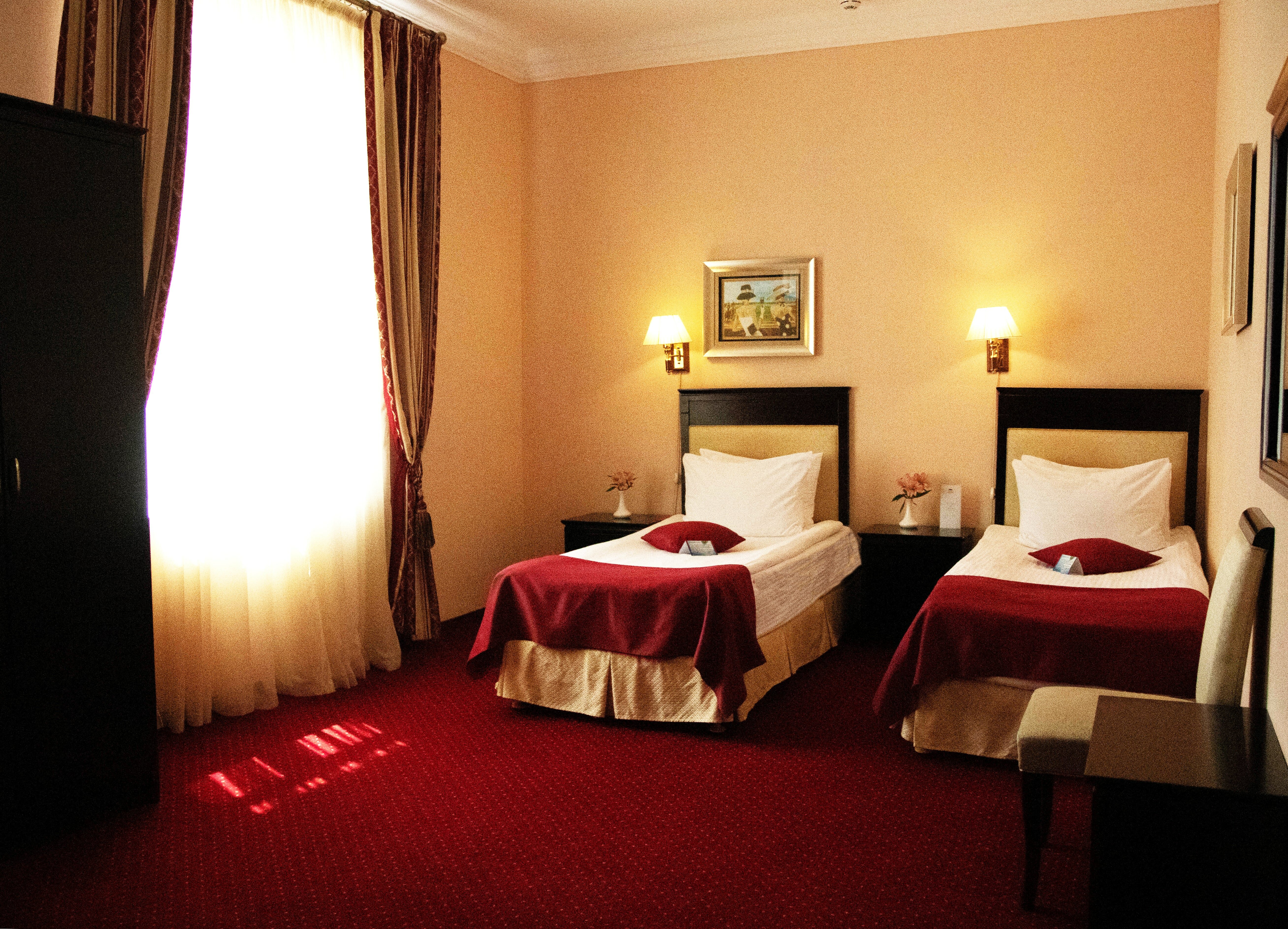 Двухместный стандарт с двумя односпальными кроватями