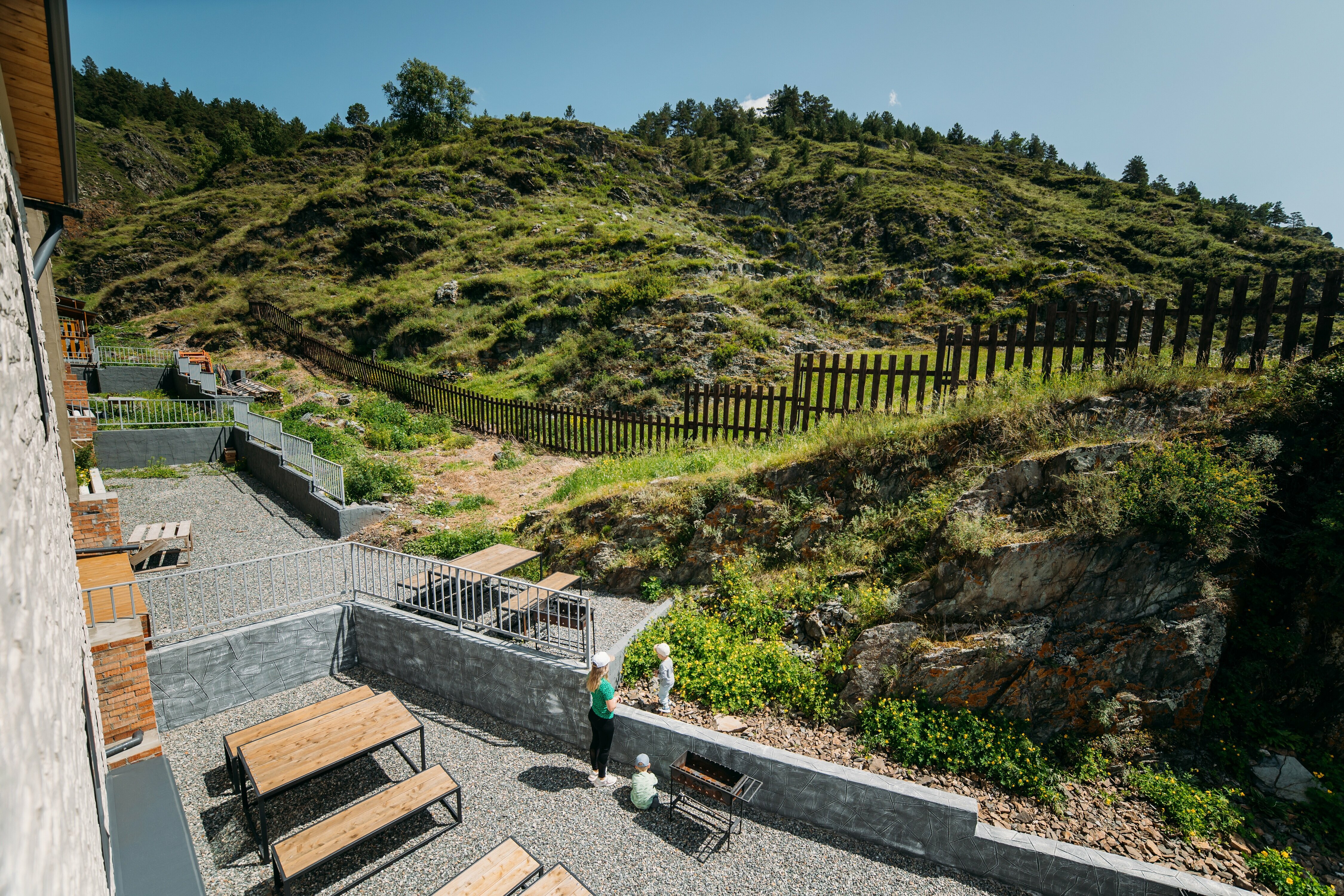 Номер-студия с видом на горы