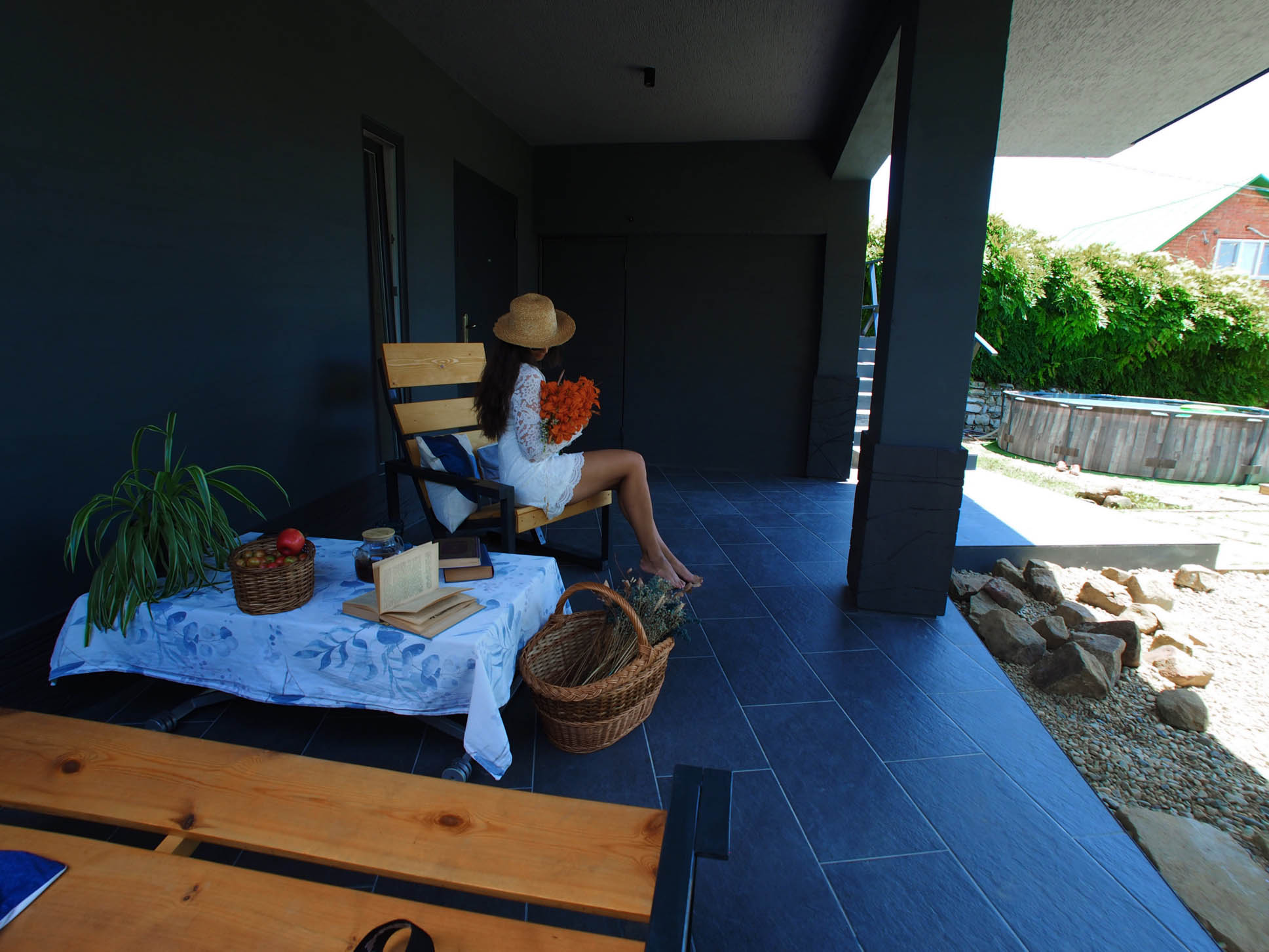 Коттедж с видом на горы