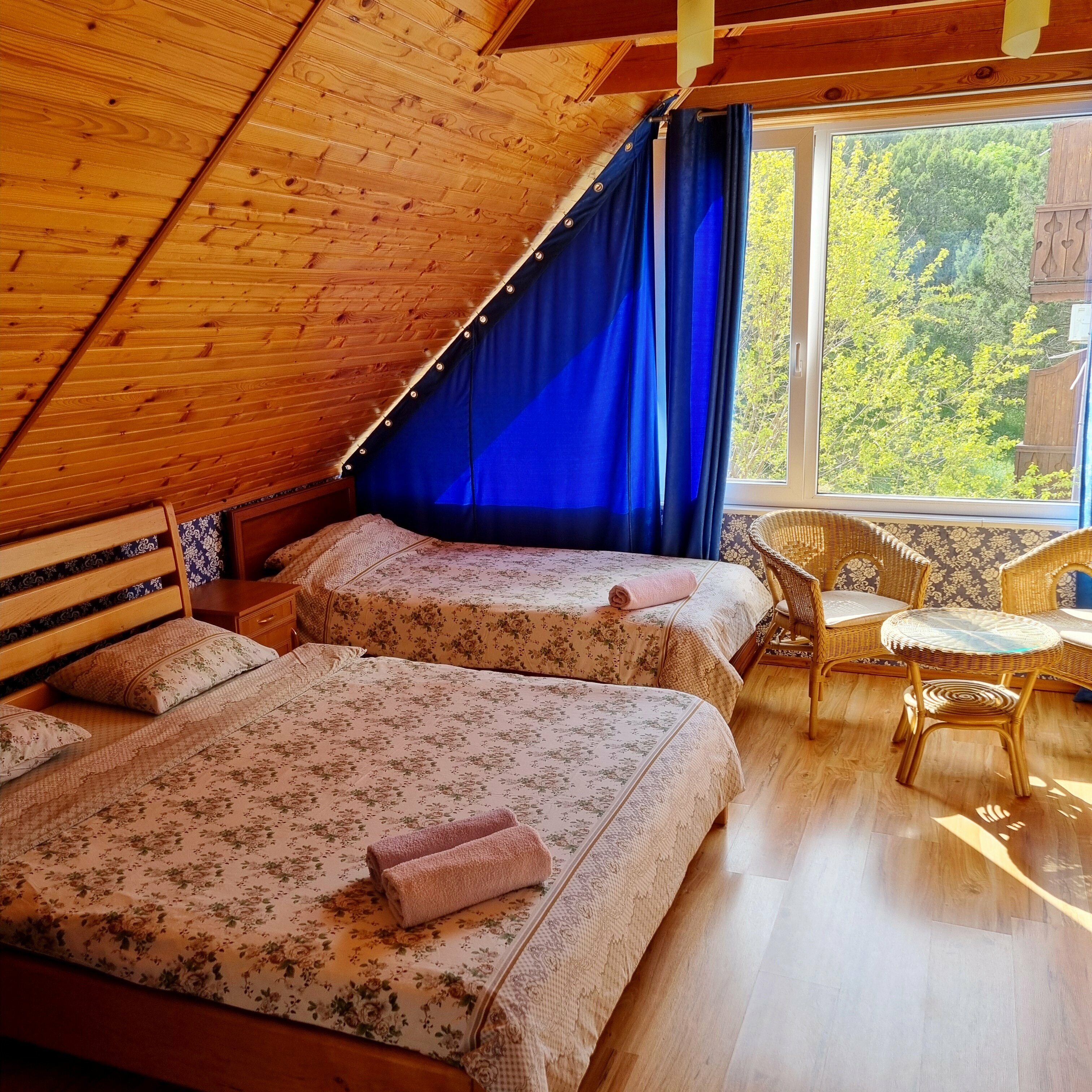 Семейные апартаменты с двумя спальнями и двумя санузлами