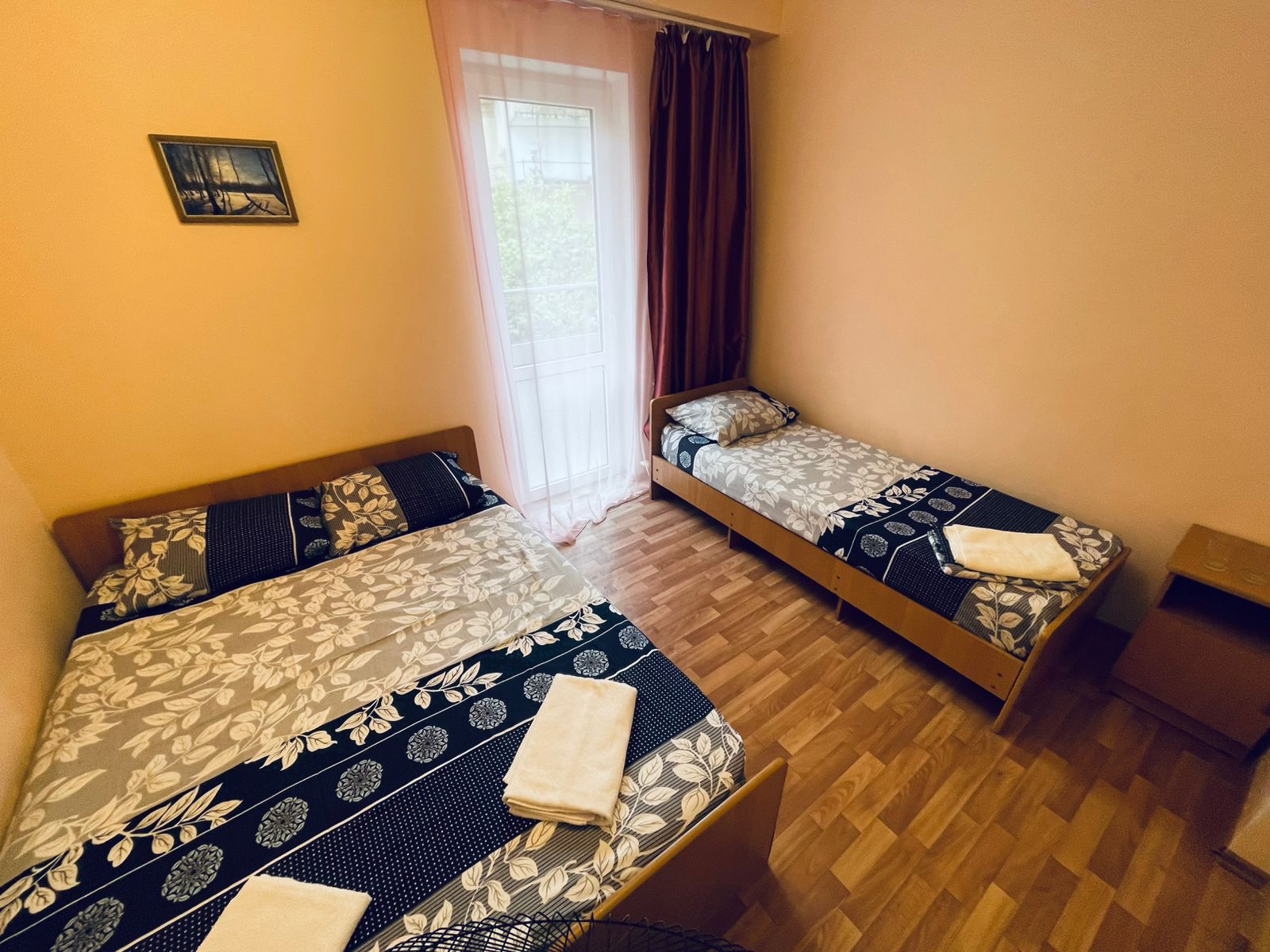 Бюджетный трехместный номер