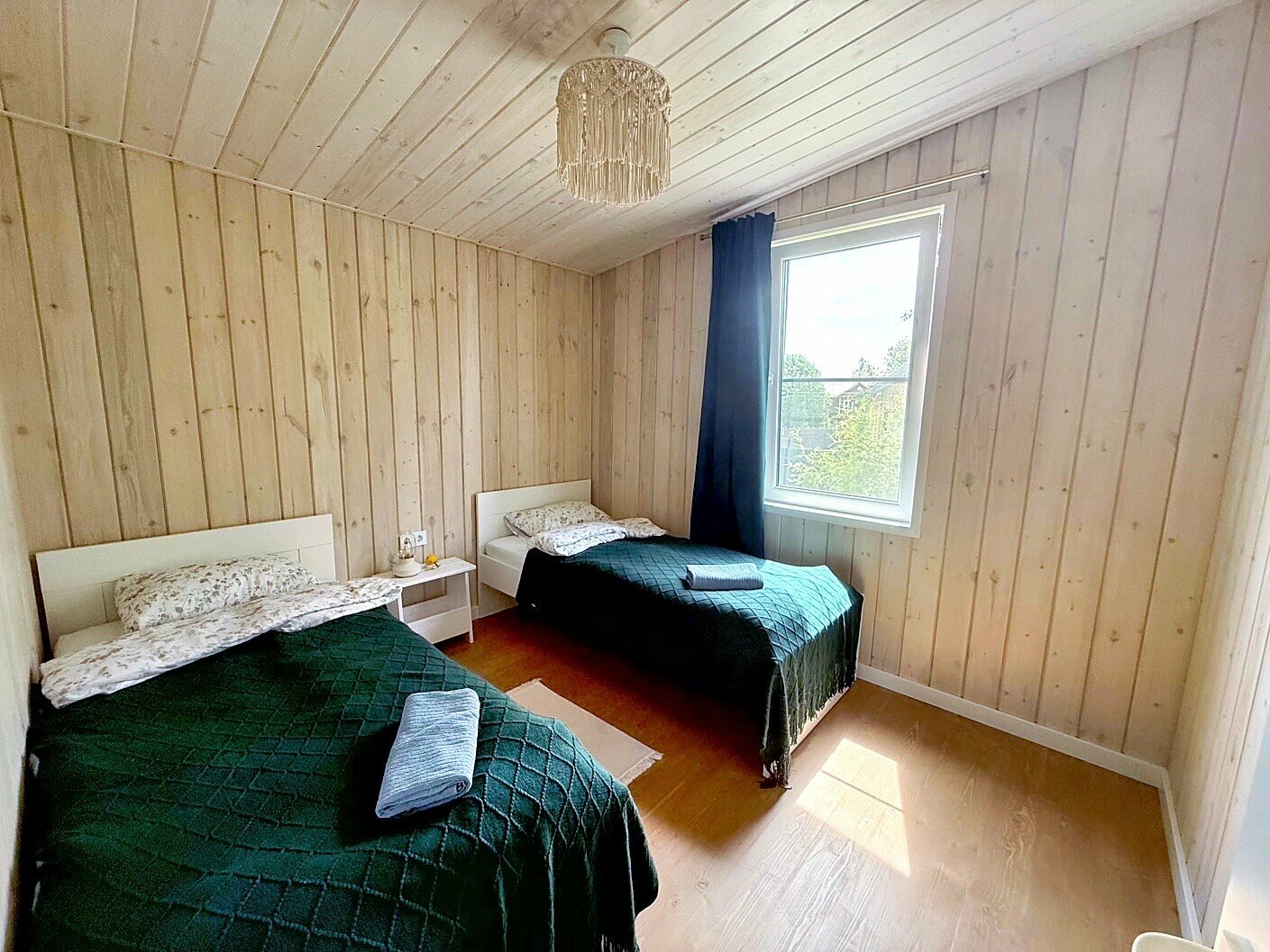 Дом с 2мя спальнями, сауной и финской купелью