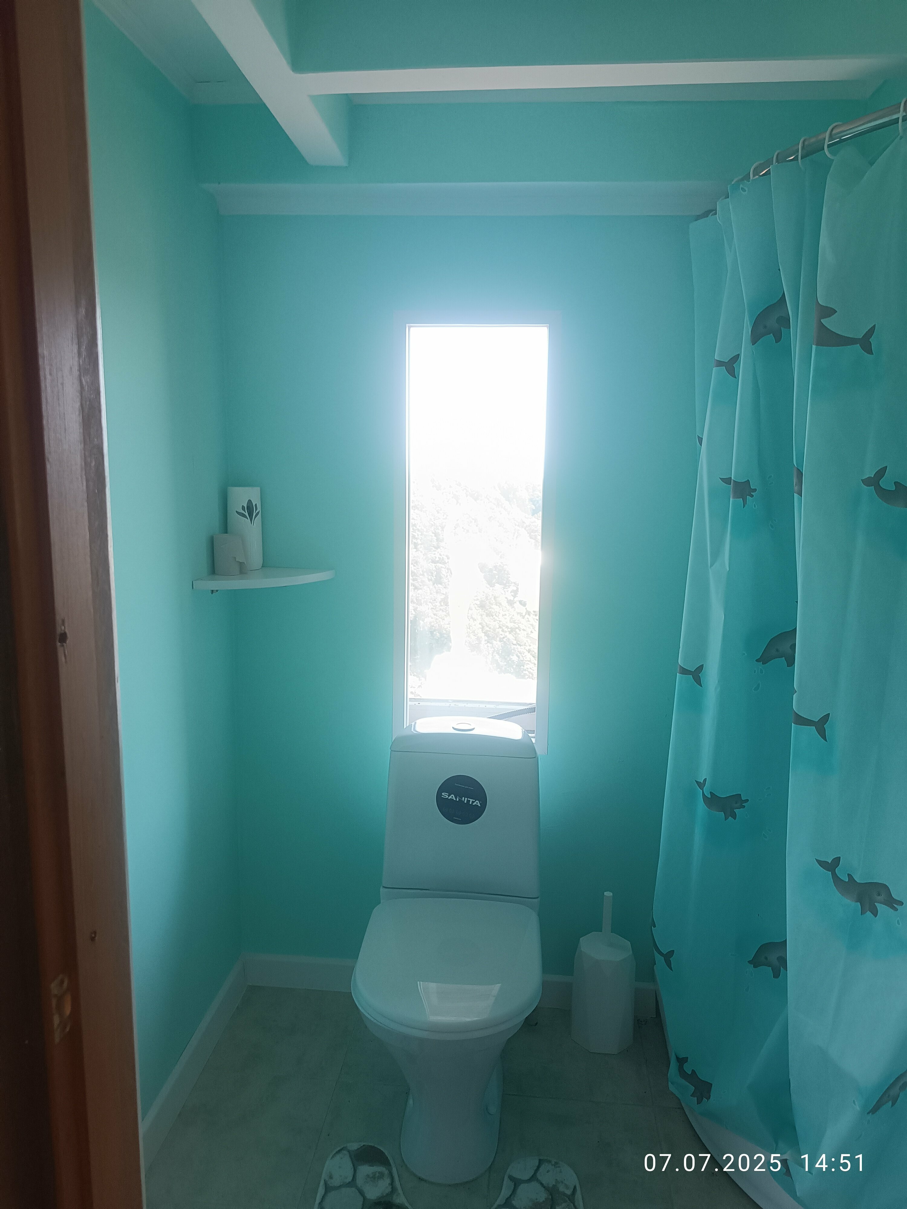 Cемейный номер с собственной ванной комнатой