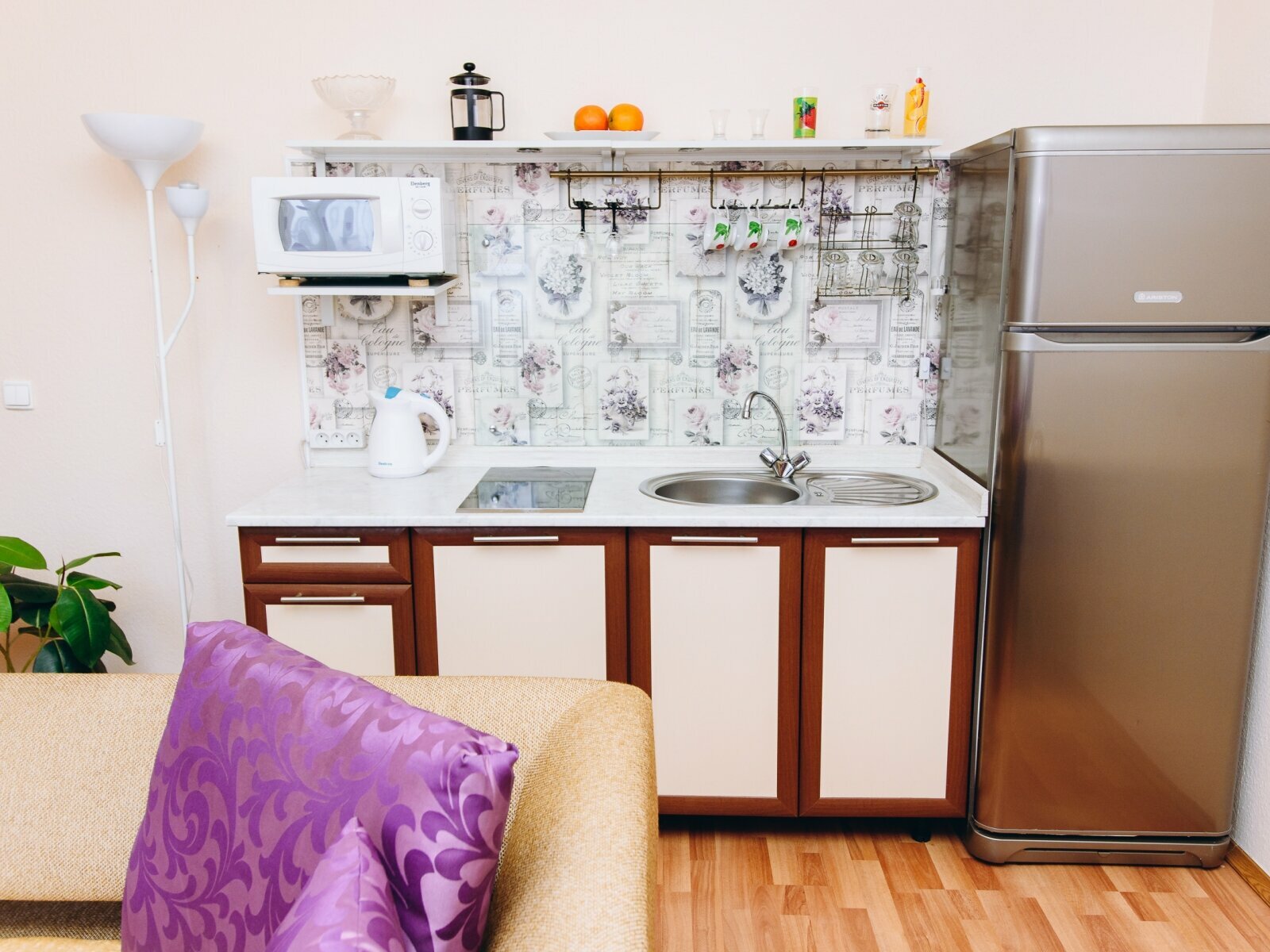 Апартаменты с 1 спальней