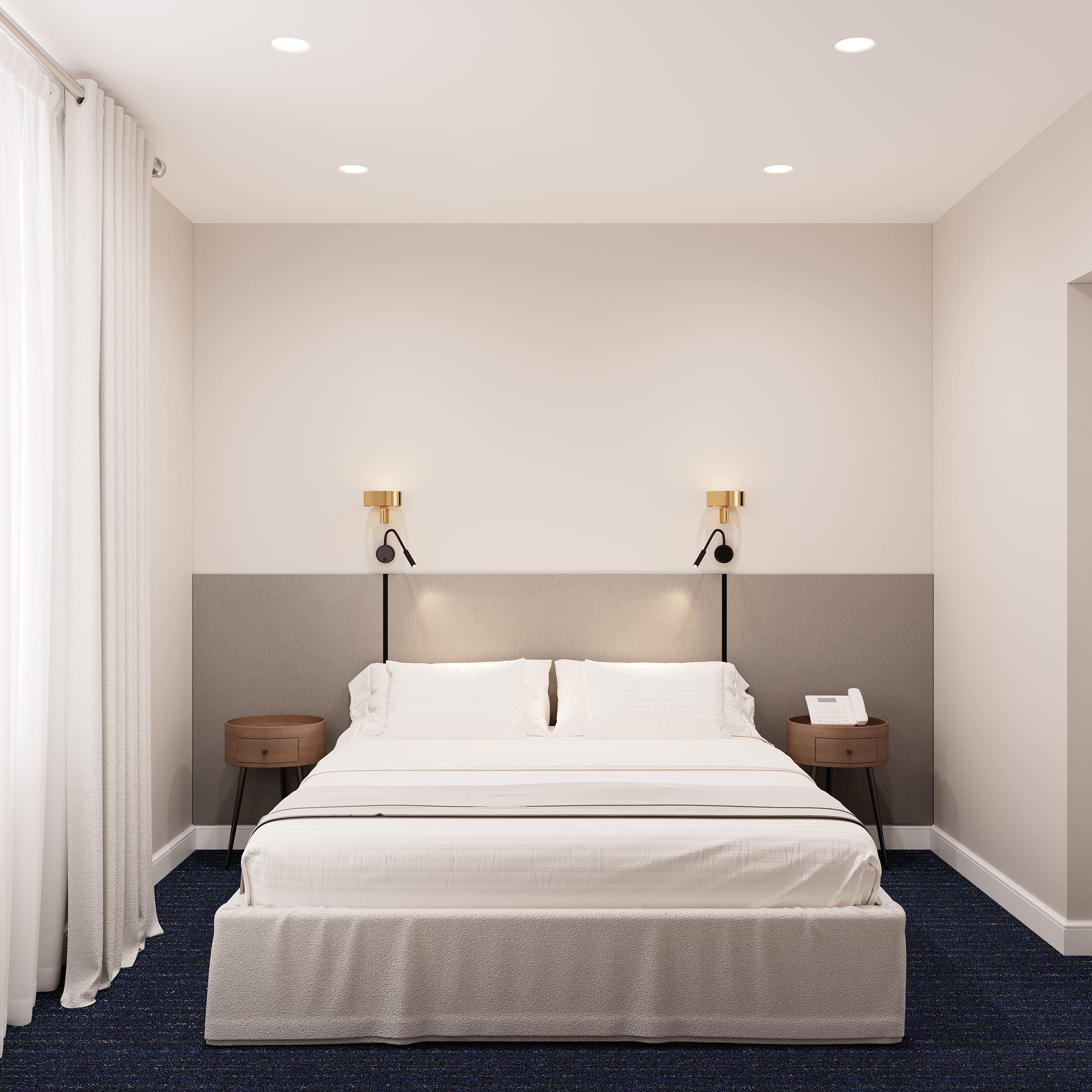 Семейный номер с балконом