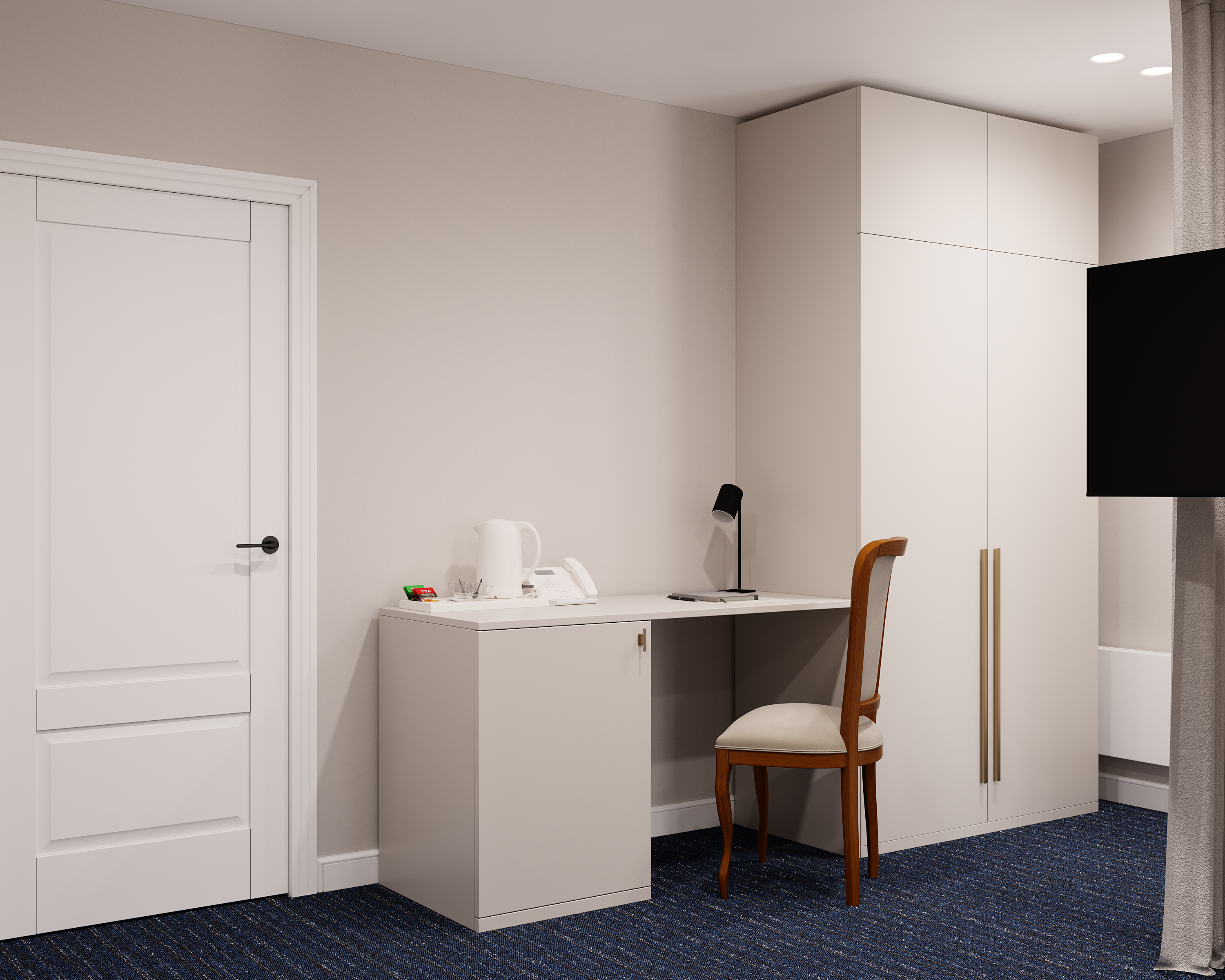 Семейный номер с балконом