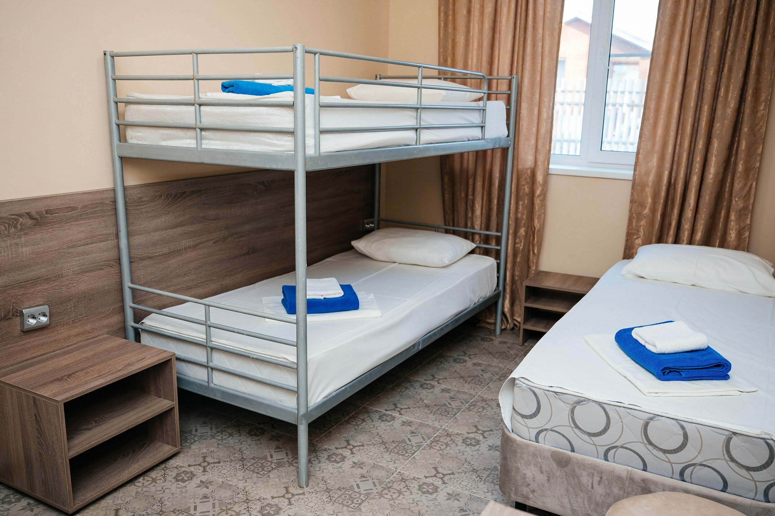 Бюджетный трехместный номер