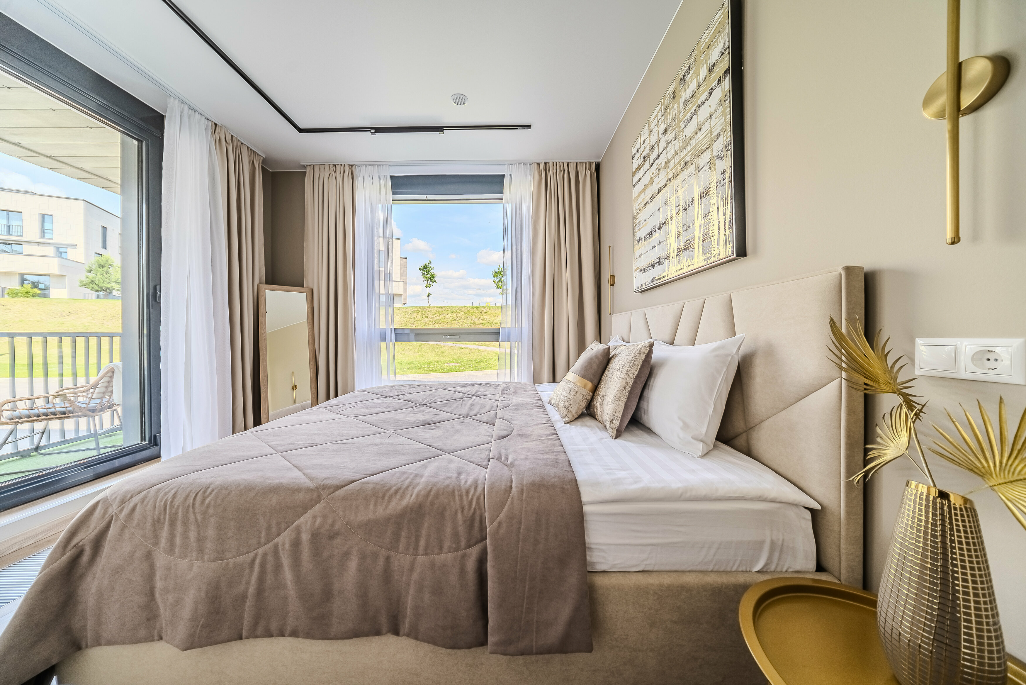 Ohtainn Gold с сауной и балконом