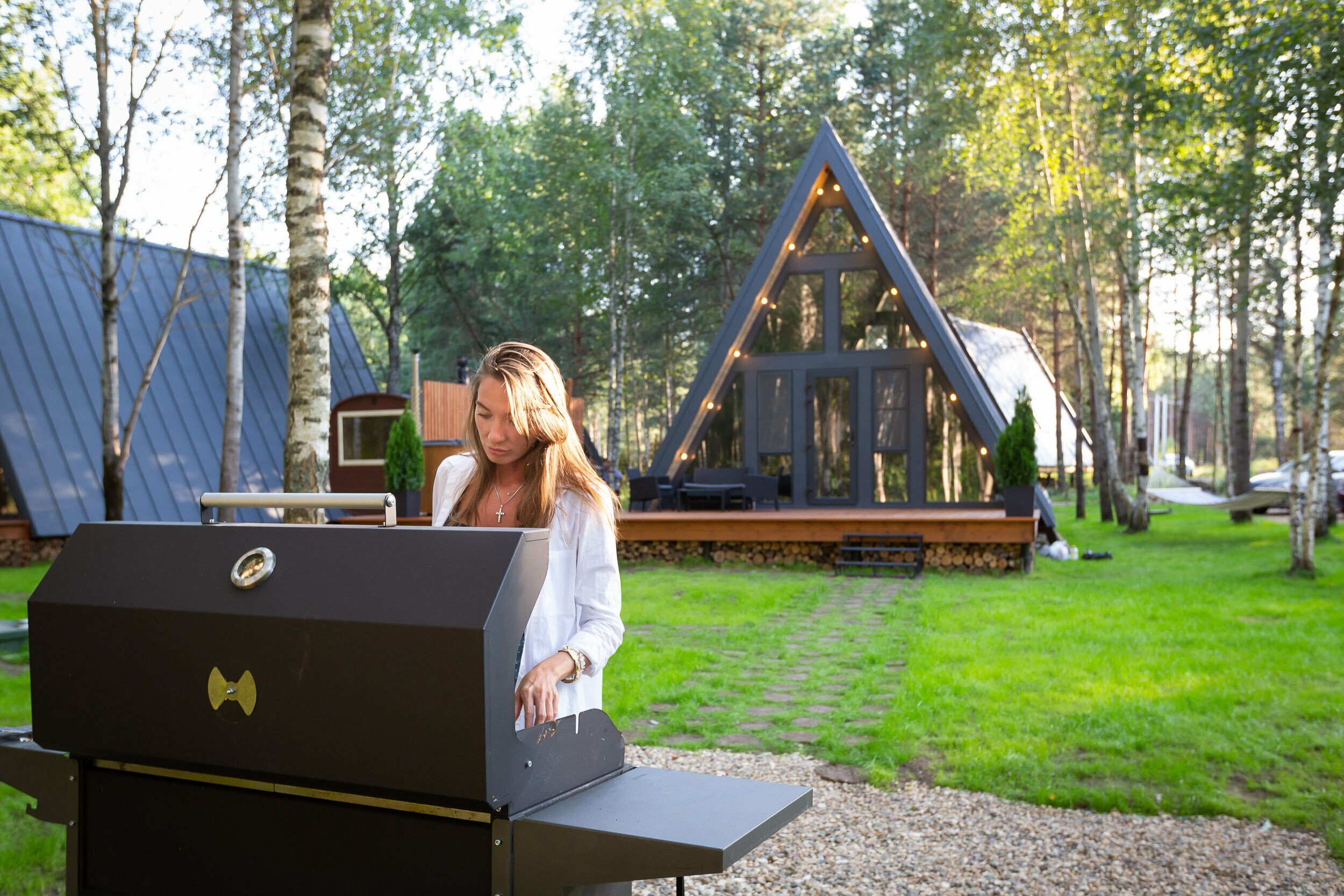 Коттедж с видом на лес