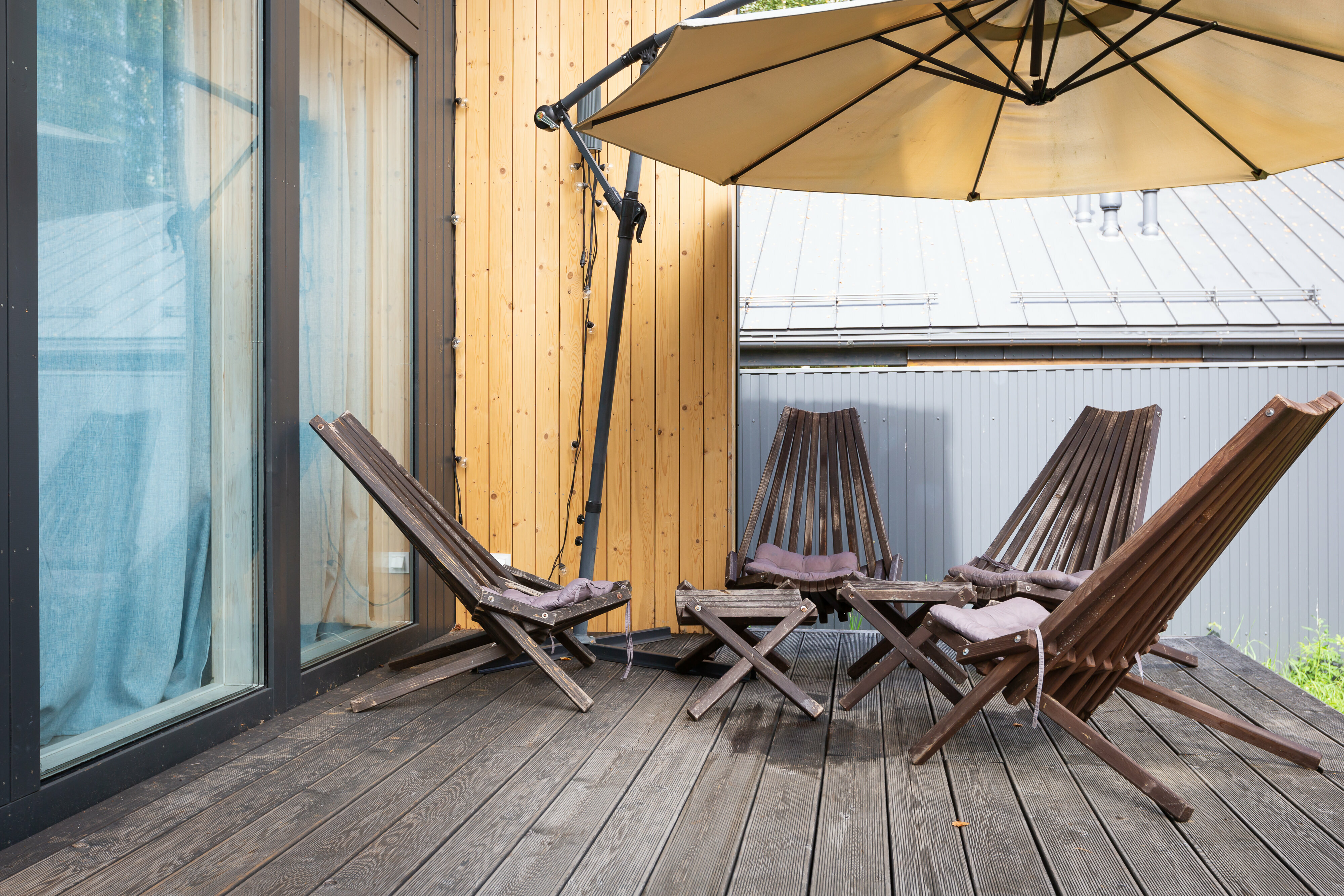 Коттедж с видом на лес