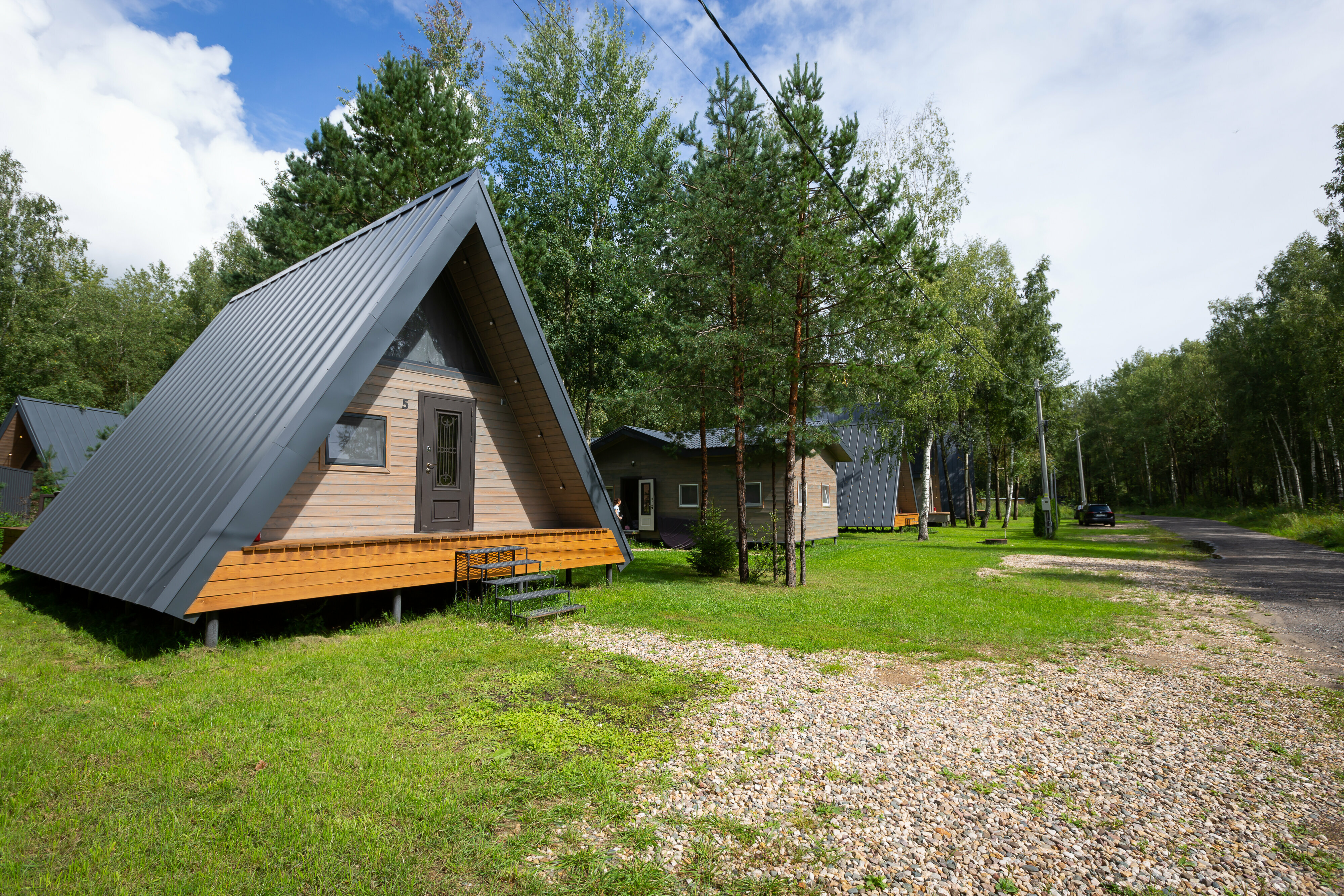 Коттедж с видом на лес