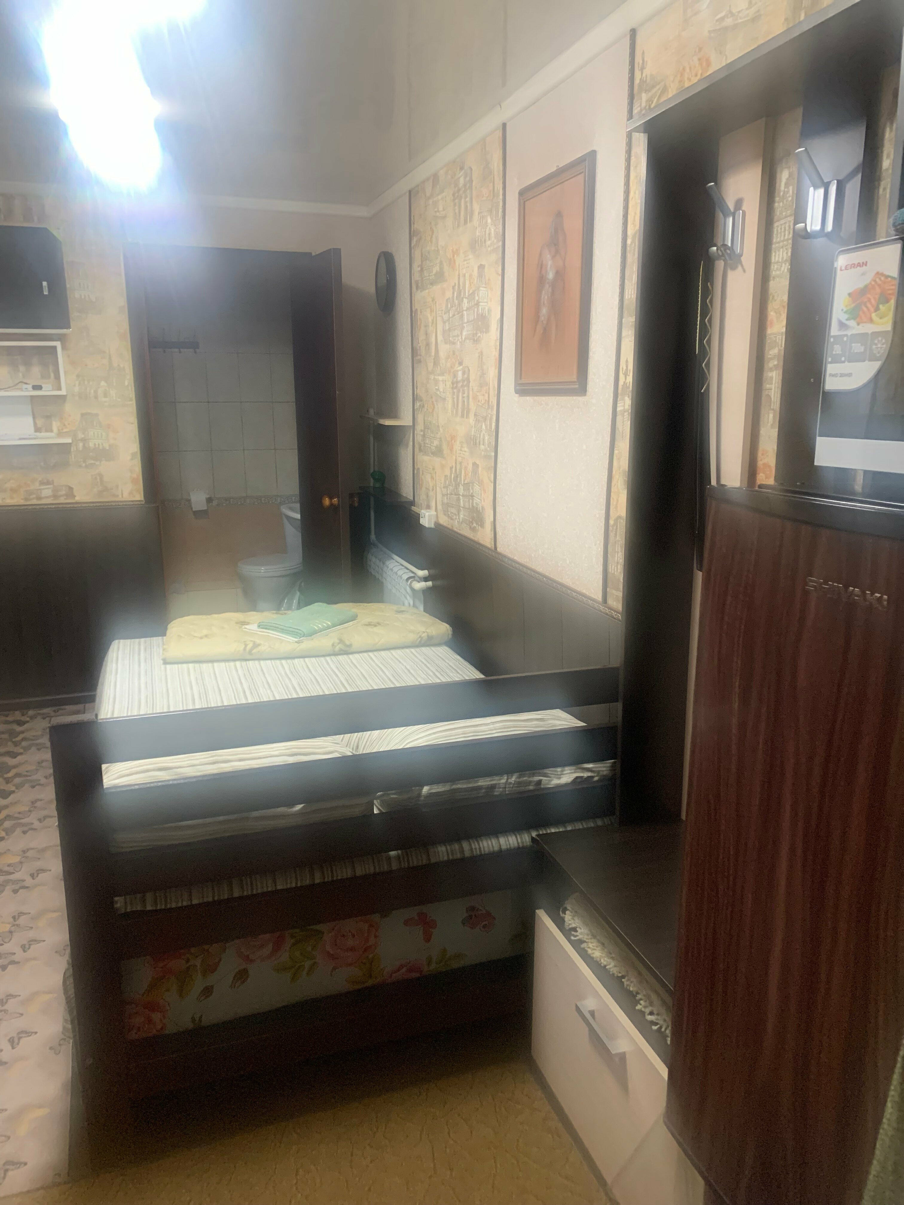 Двухместный номер с 1 кроватью и собственной ванной комнатой