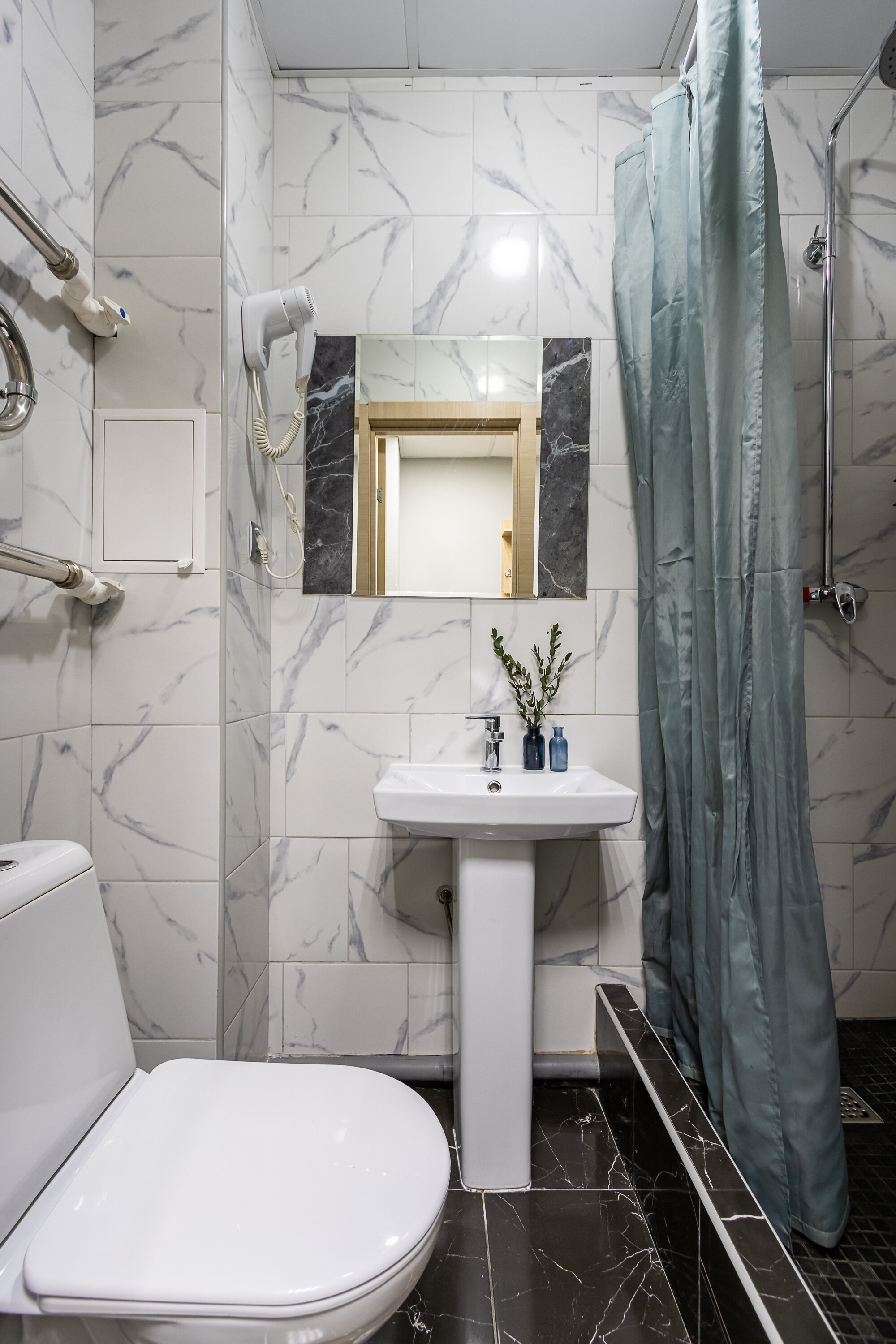 Стандартный номер с 2 кроватями и собственной ванной