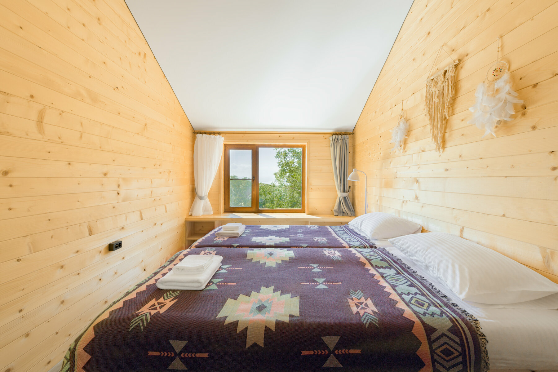 Улучшенный двухместный номер с 2 отдельными кроватями, вид на море