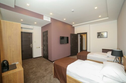 Номер эконом с 2 односпальными кроватями (без окна) в Moscow Boutique Hotel