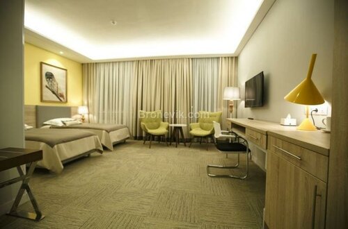 Номер стандарт улучшенный с 2 односпальными кроватями в Green Which