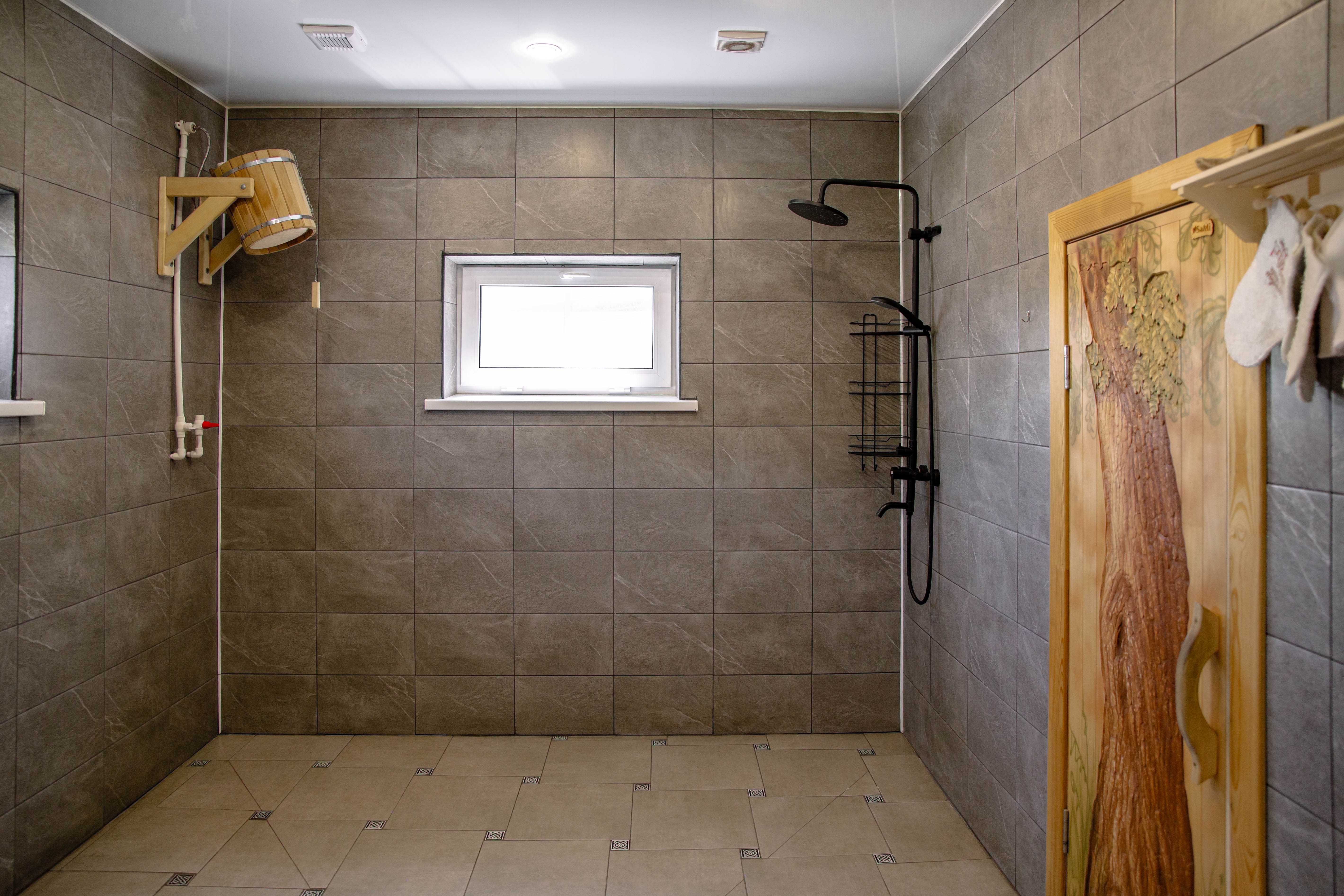 Коттедж 2 этажный с русской баней