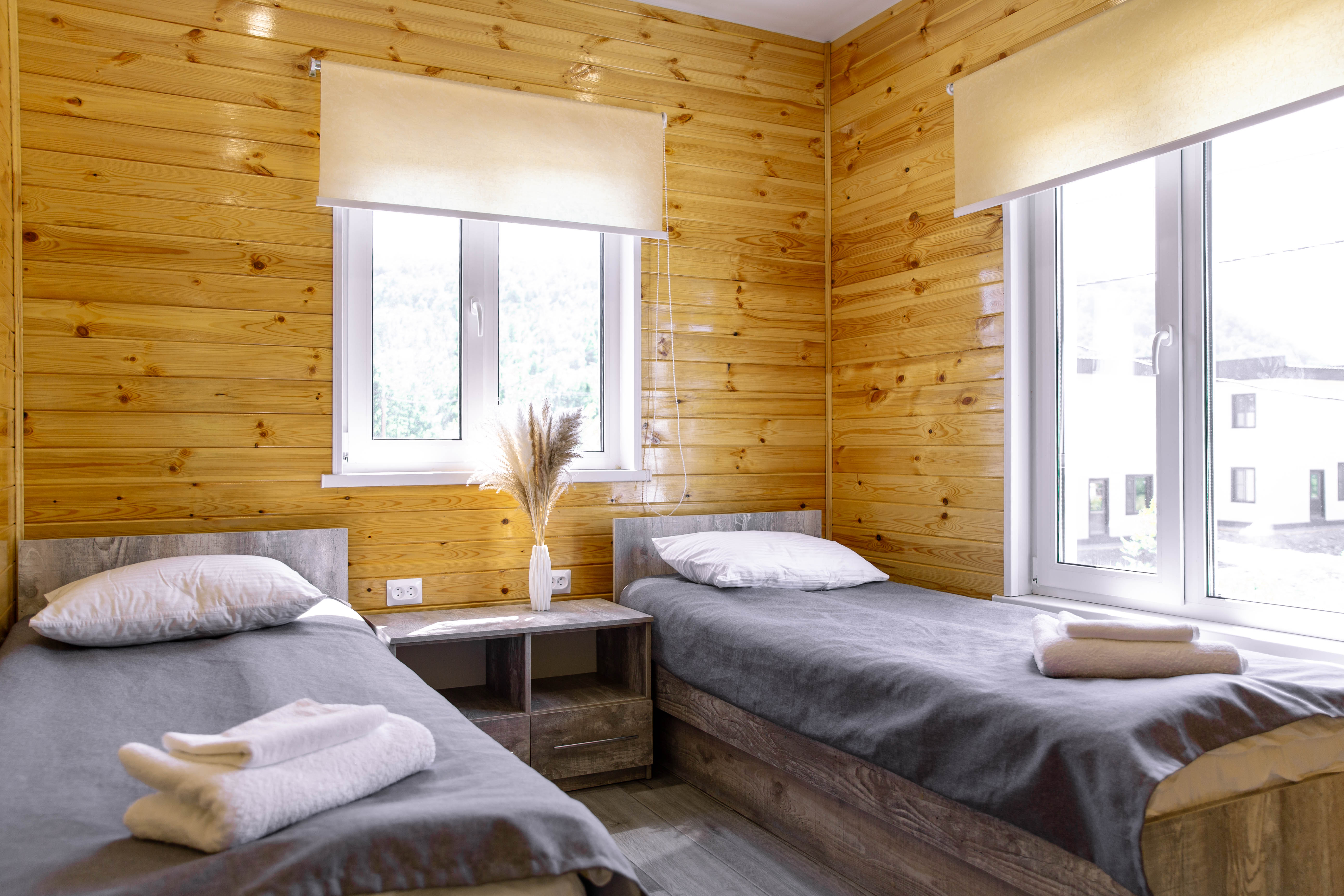 Коттедж 2 этажный с русской баней