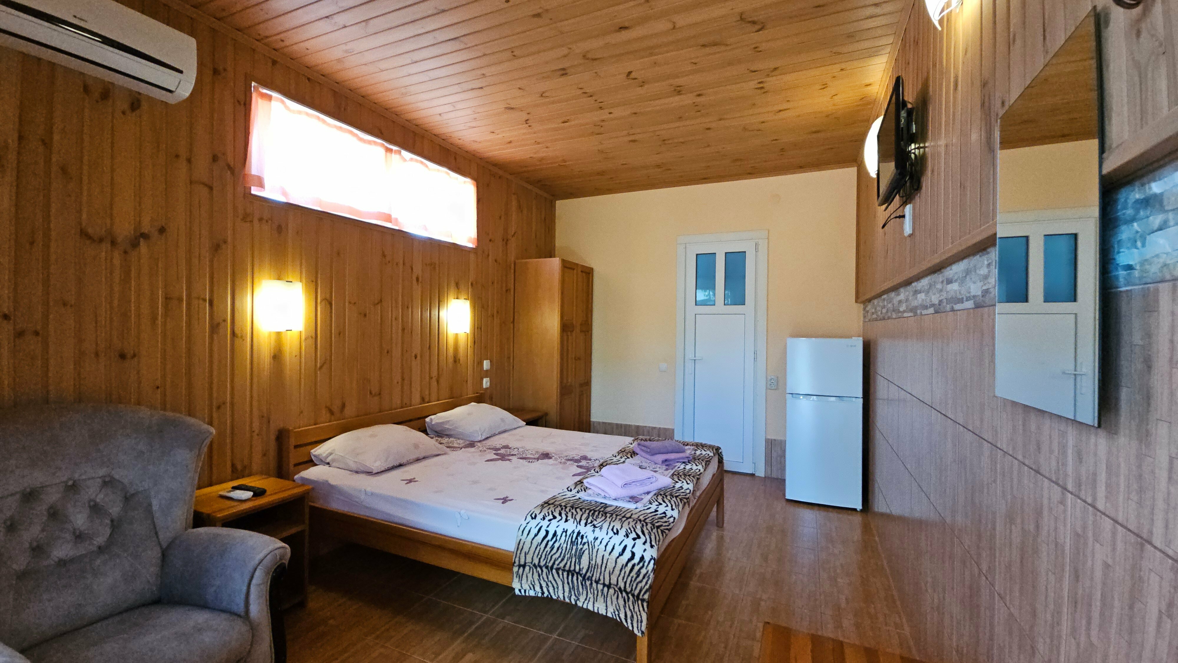 Двухместный номер с 1 кроватью и балконом