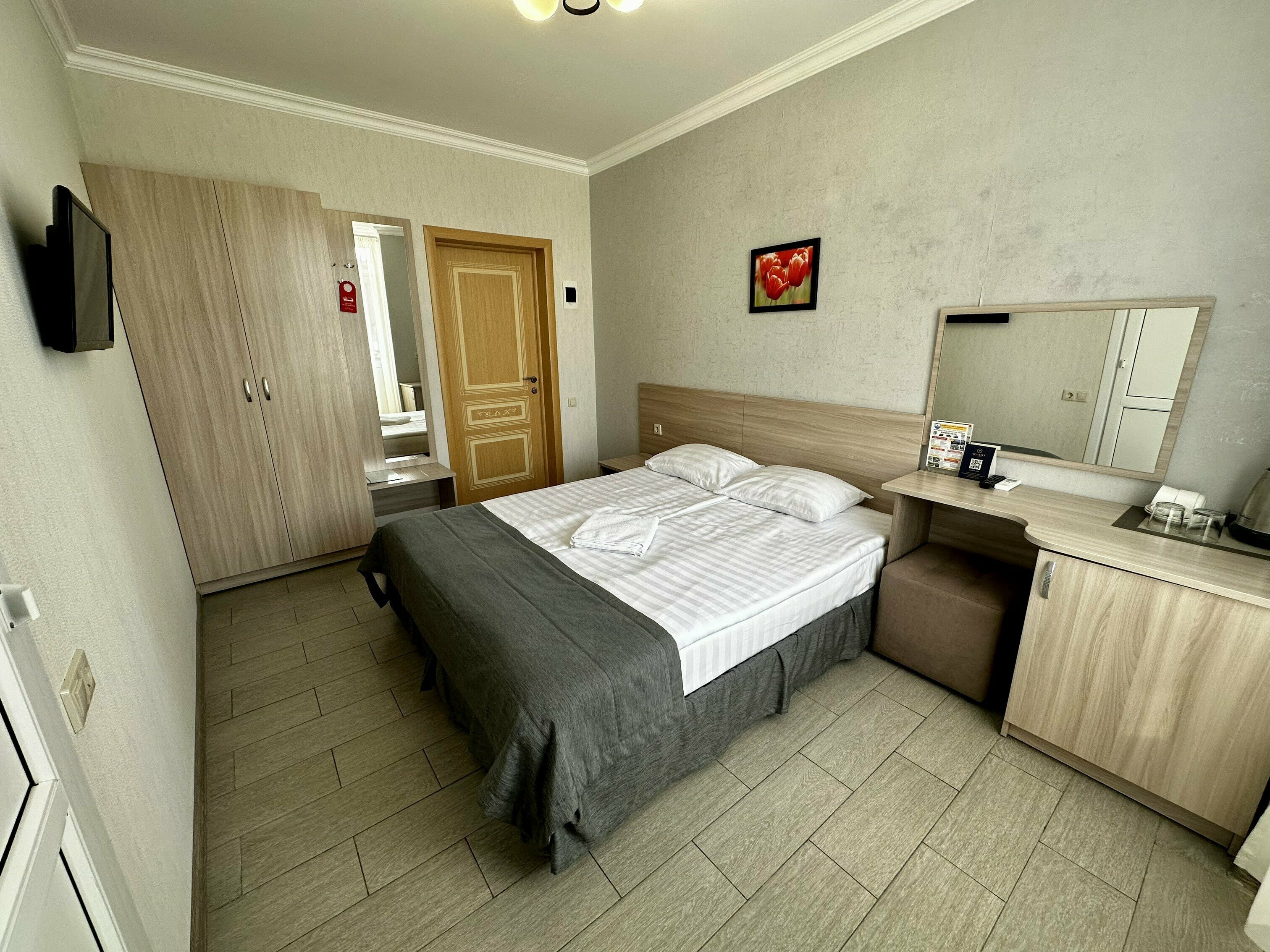 Трехместный номер с балконом